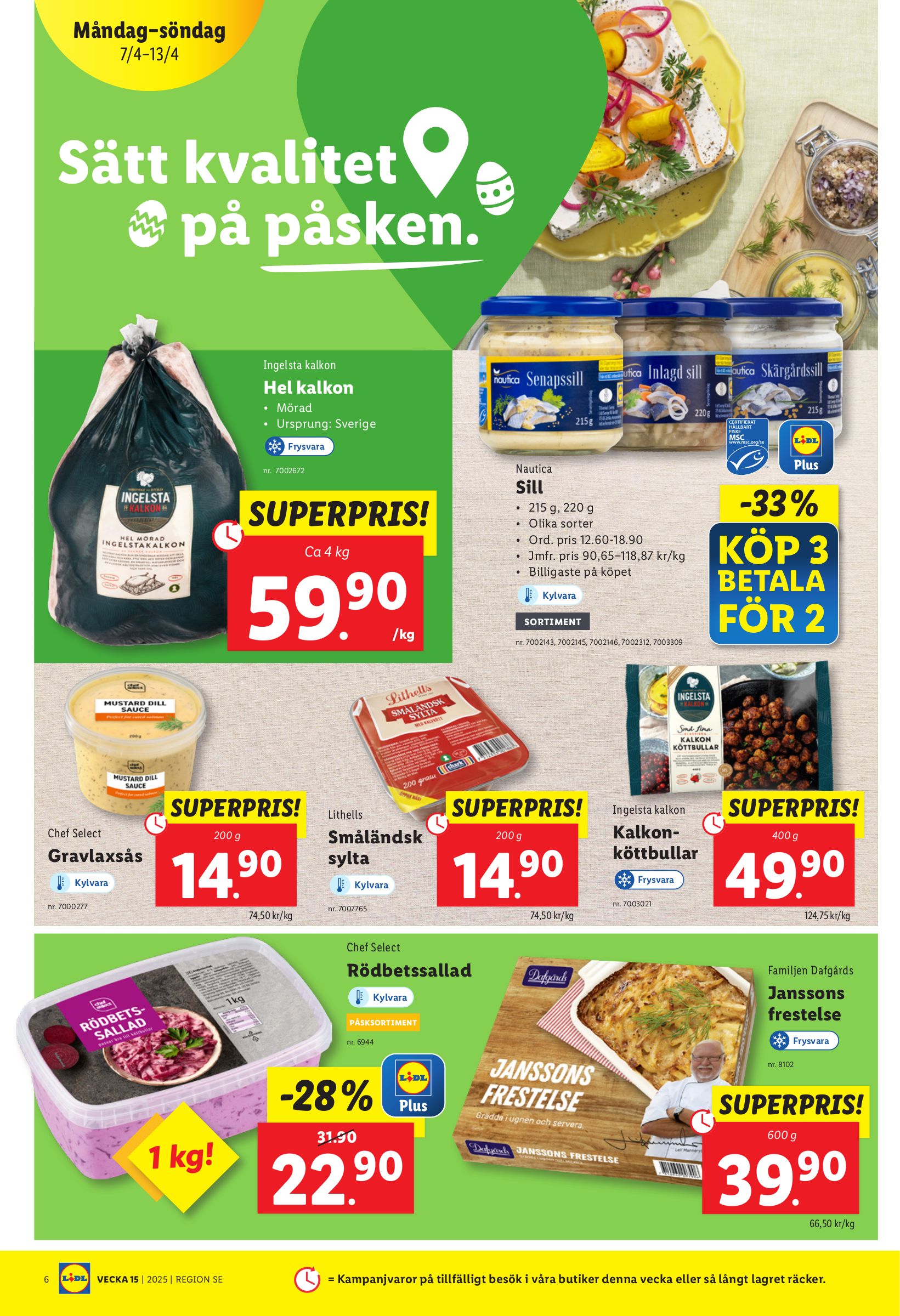 lidl - Lidl-reklambladet giltigt från 07/04 - 13/04 - page: 6