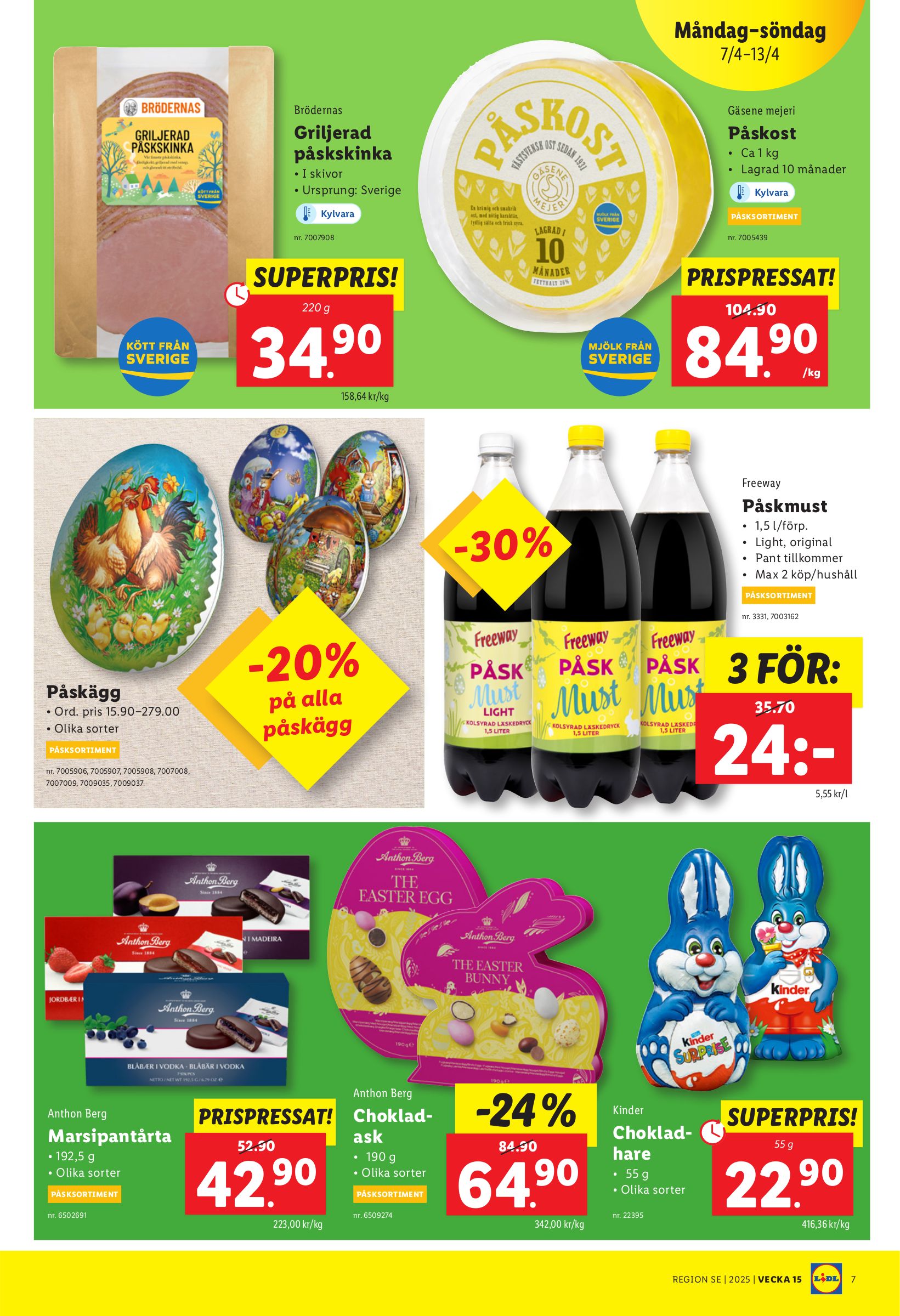 lidl - Lidl-reklambladet giltigt från 07/04 - 13/04 - page: 7