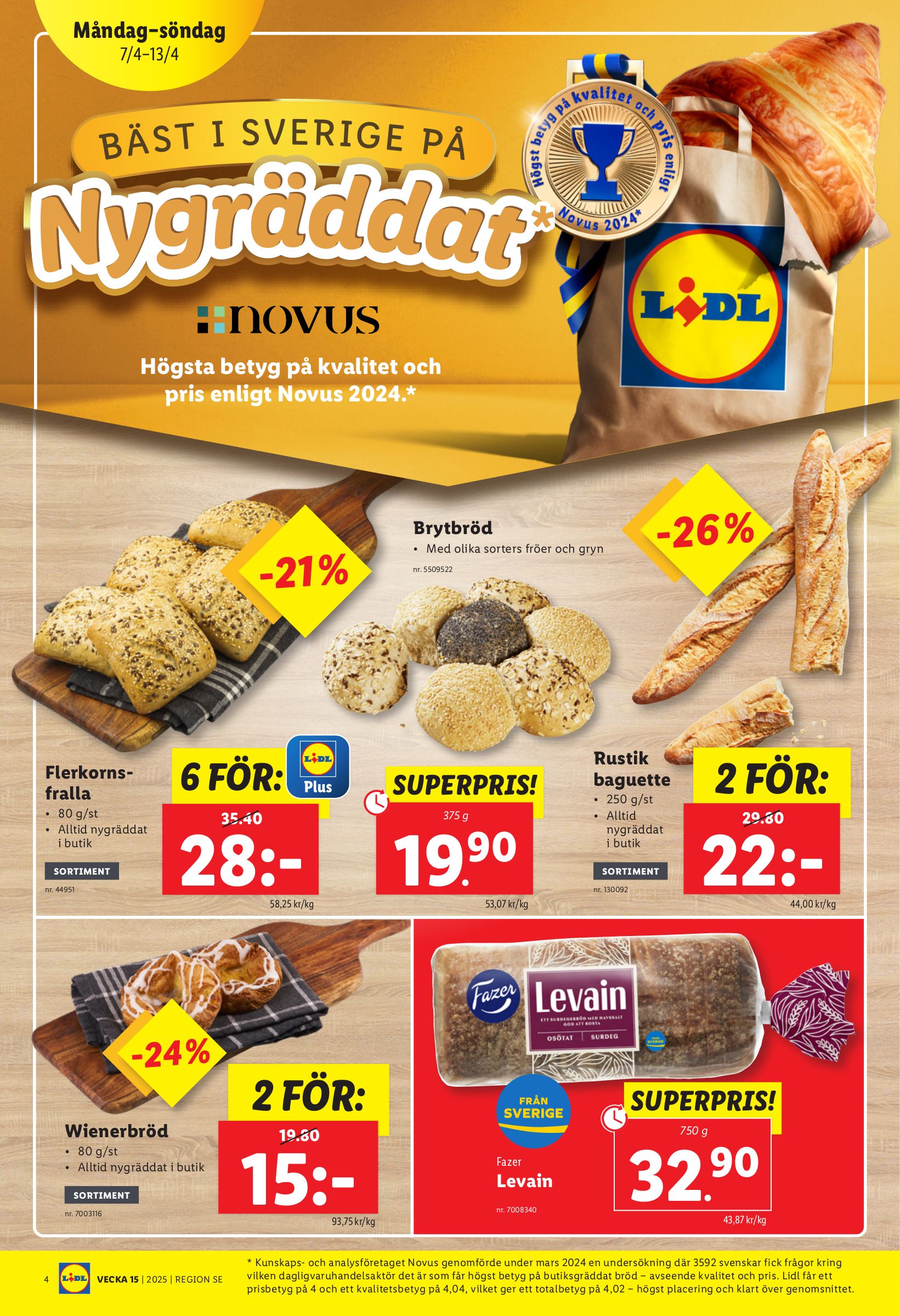lidl - Lidl-reklambladet giltigt från 07/04 - 13/04 - page: 4