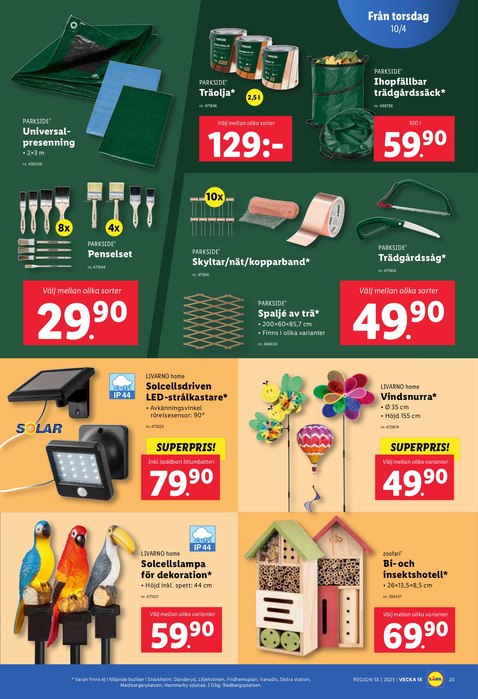 lidl - Lidl-reklambladet giltigt från 07/04 - 13/04 - page: 23