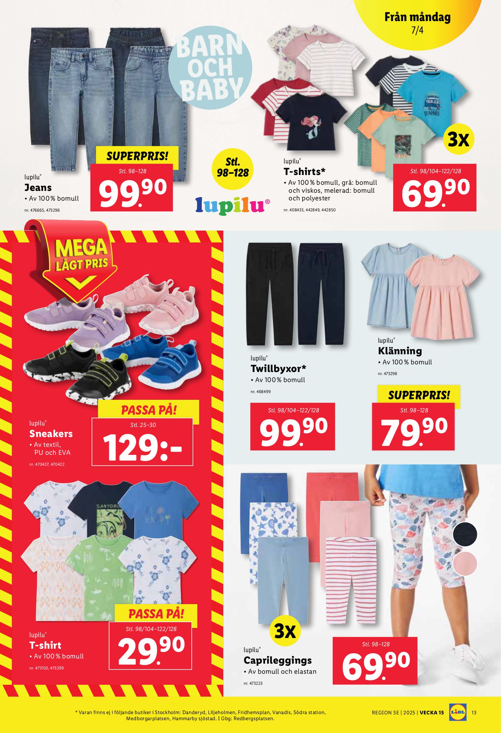 lidl - Lidl-reklambladet giltigt från 07/04 - 13/04 - page: 15