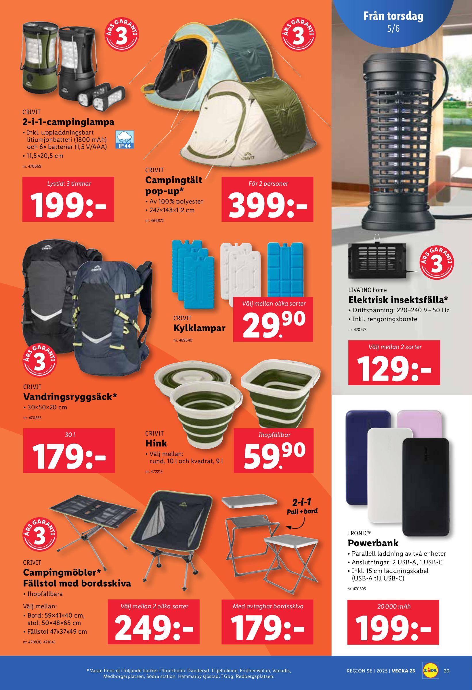 lidl - Lidl-reklambladet giltigt från 02/06 - 08/06 - page: 23