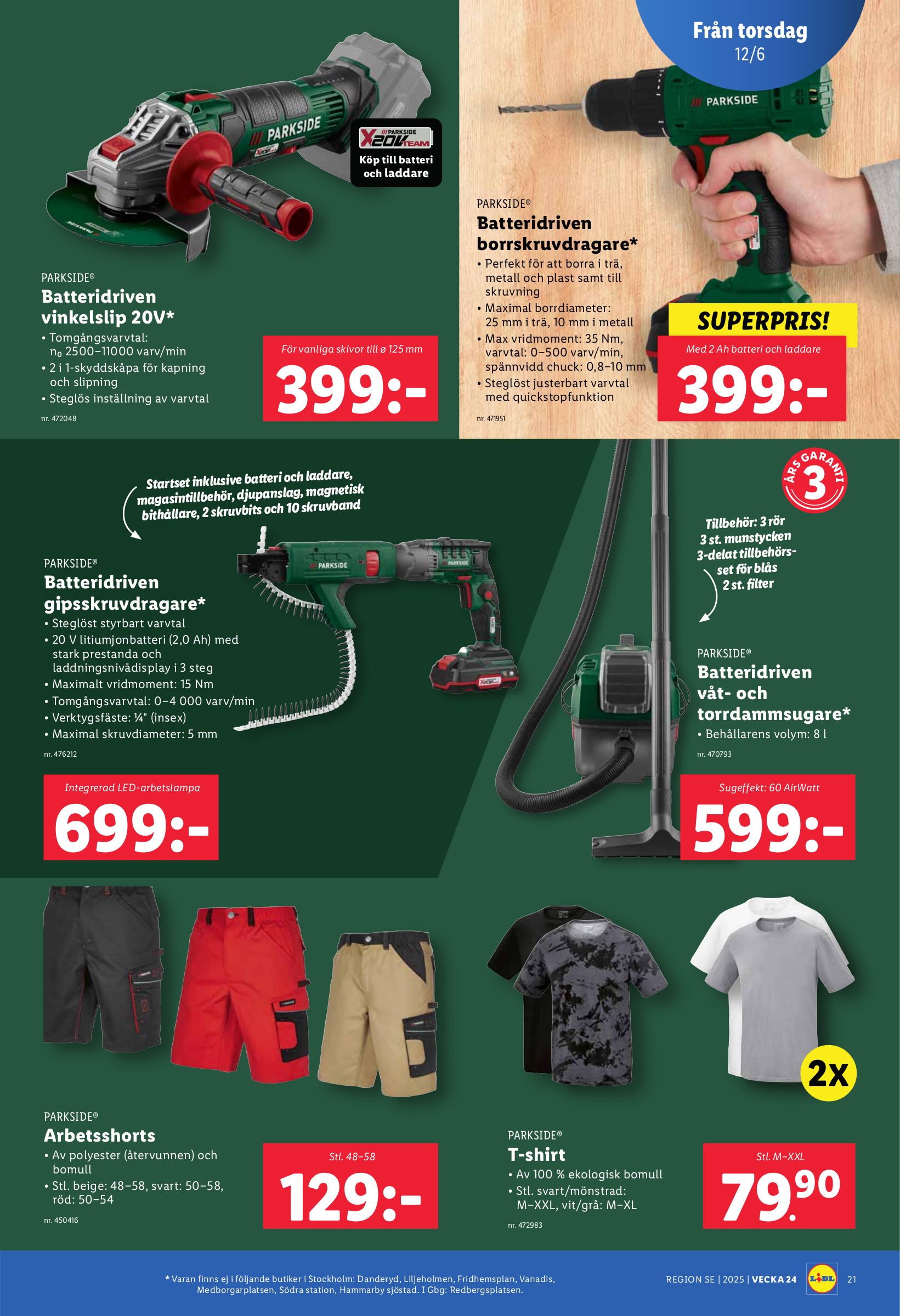 lidl - Lidl-reklambladet giltigt från 09/06 - 15/06 - page: 25