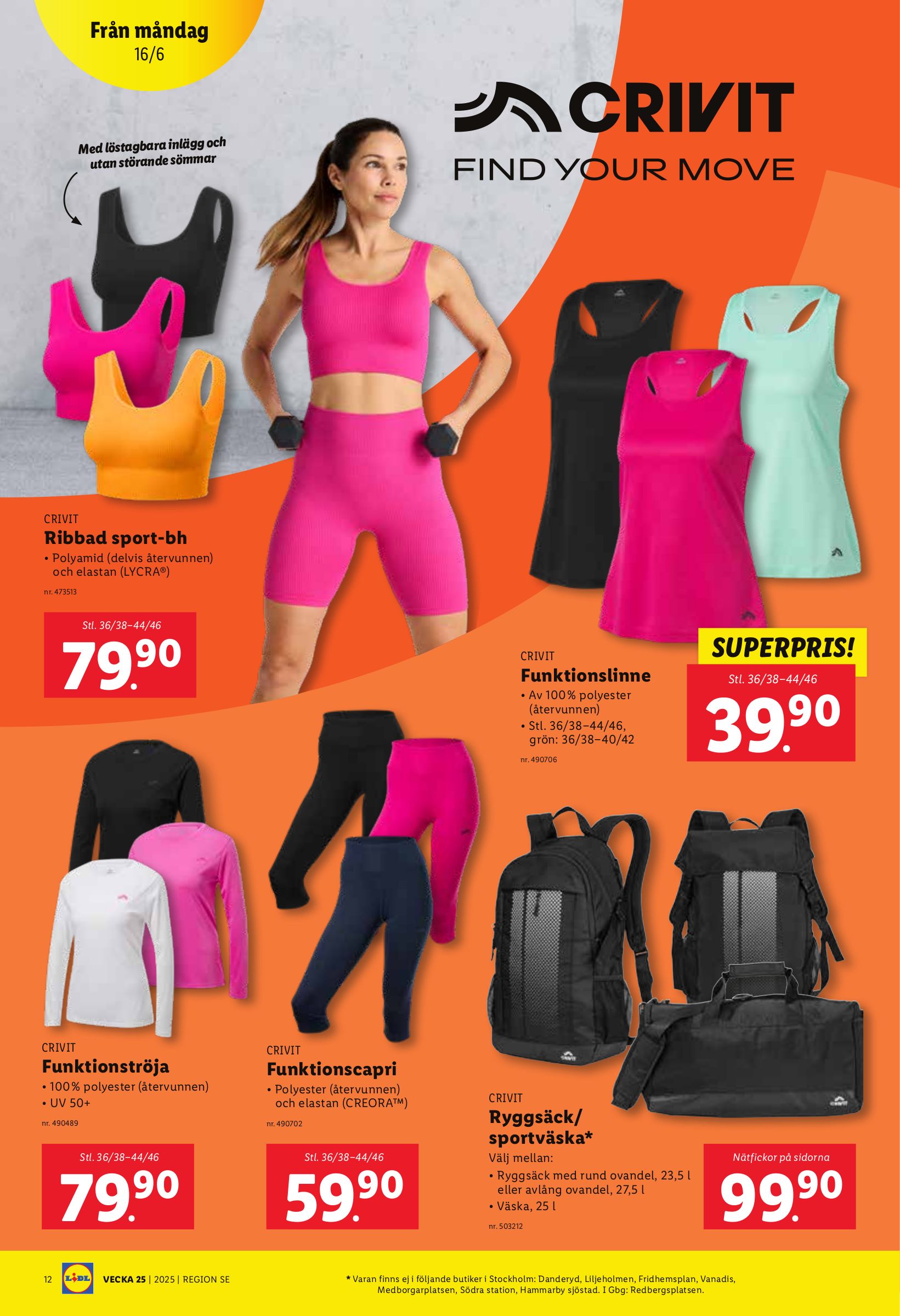 lidl - Lidl-reklambladet giltigt från 16/06 - 22/06 - page: 12