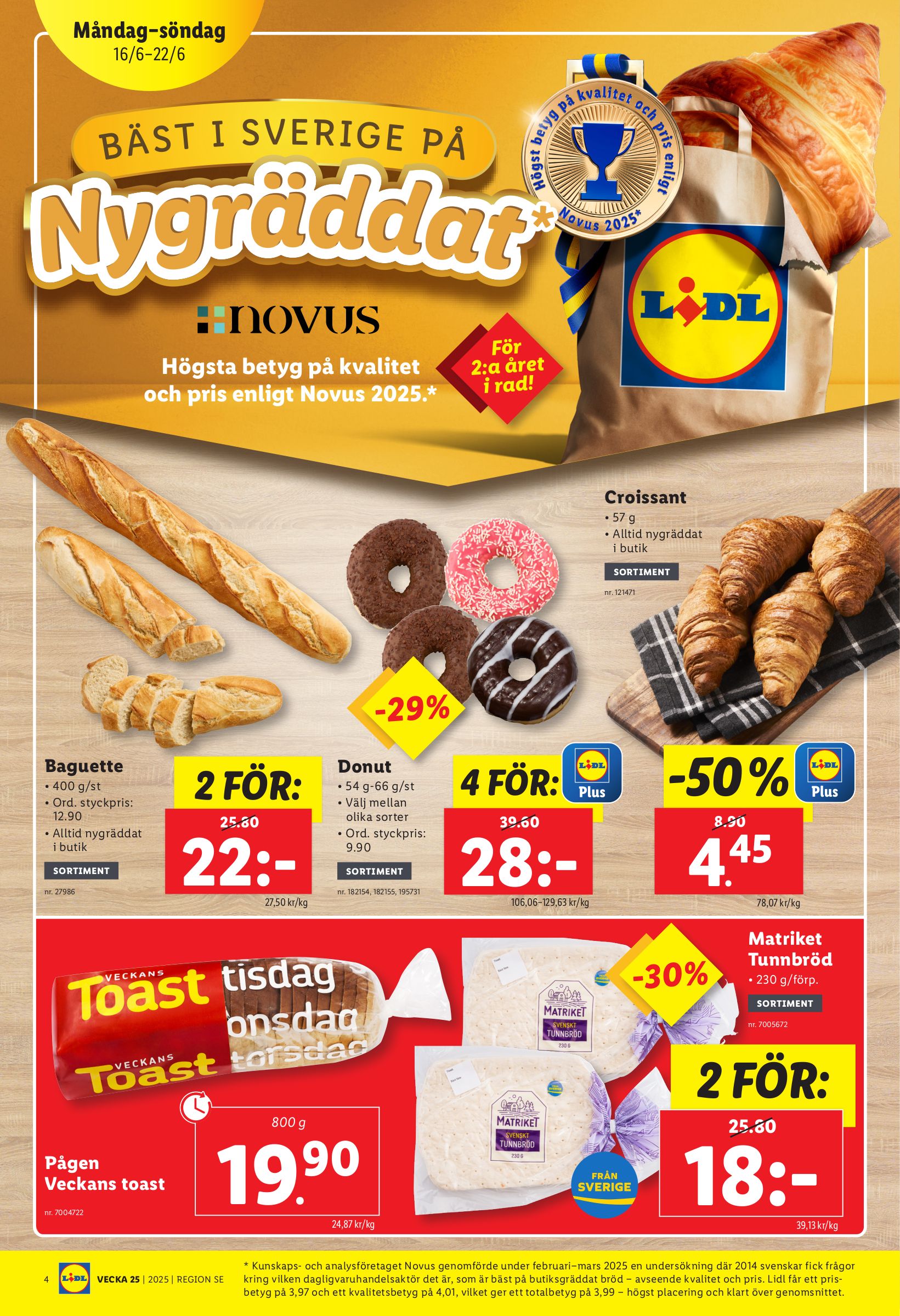 lidl - Lidl-reklambladet giltigt från 16/06 - 22/06 - page: 4