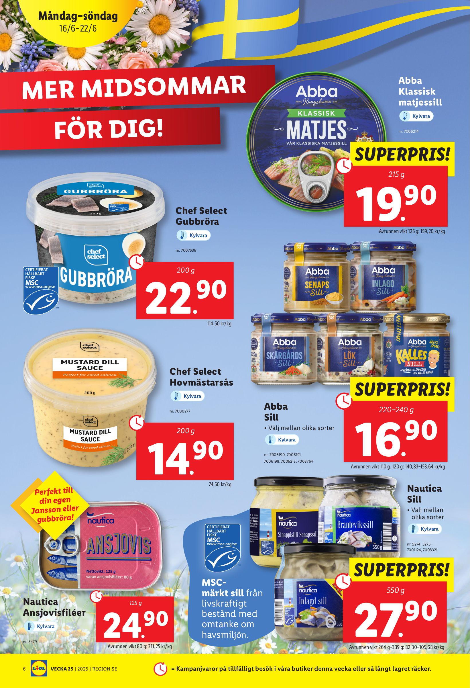 lidl - Lidl-reklambladet giltigt från 16/06 - 22/06 - page: 6