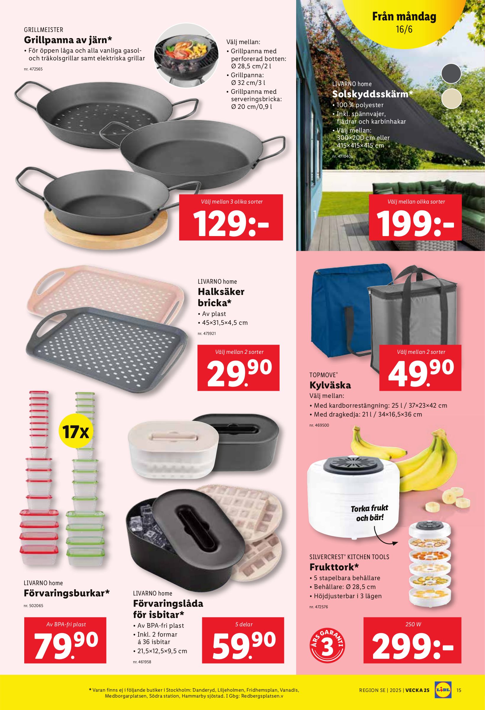 lidl - Lidl-reklambladet giltigt från 16/06 - 22/06 - page: 17