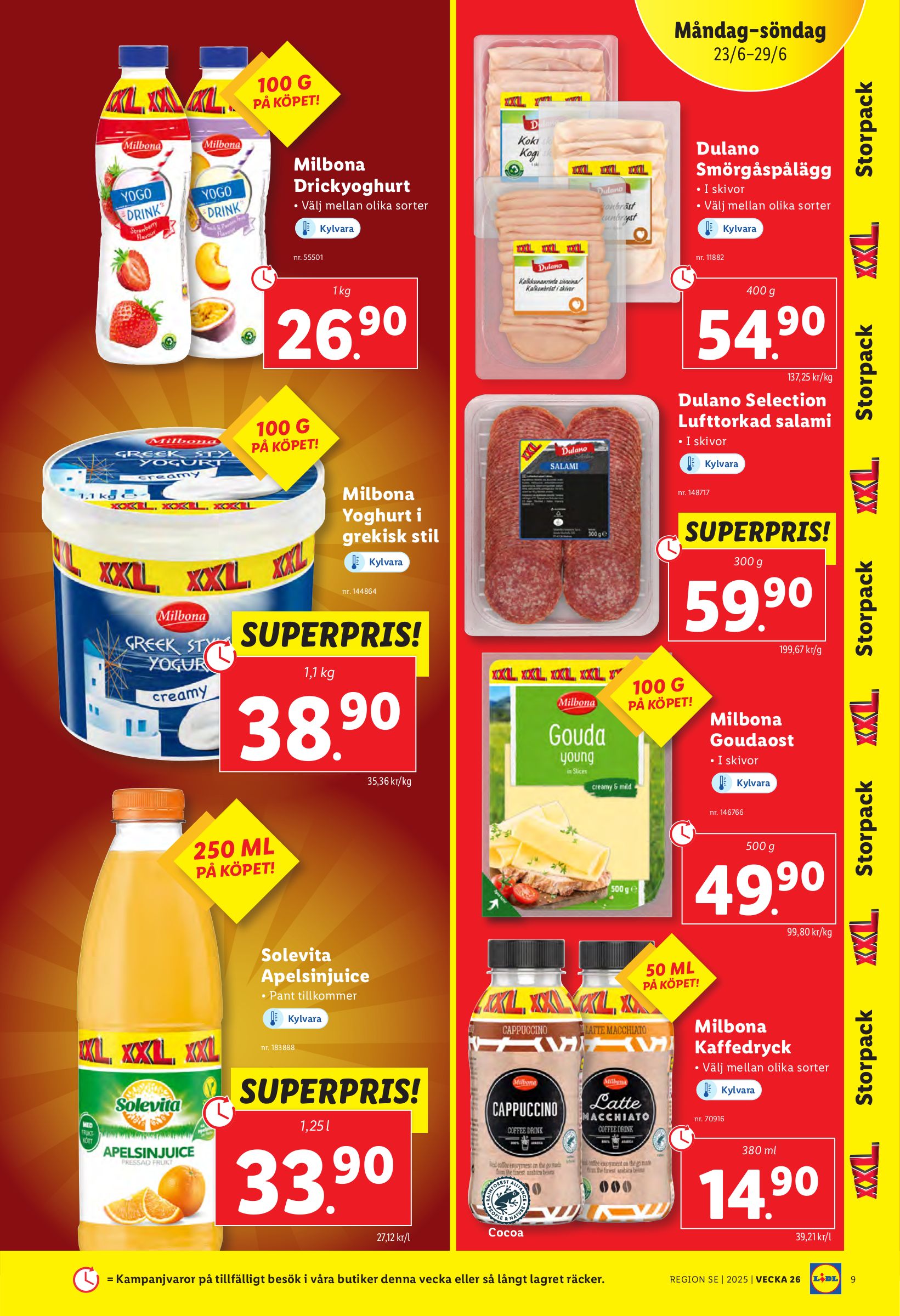 lidl - Lidl-reklambladet giltigt från 23/06 - 29/06 - page: 9