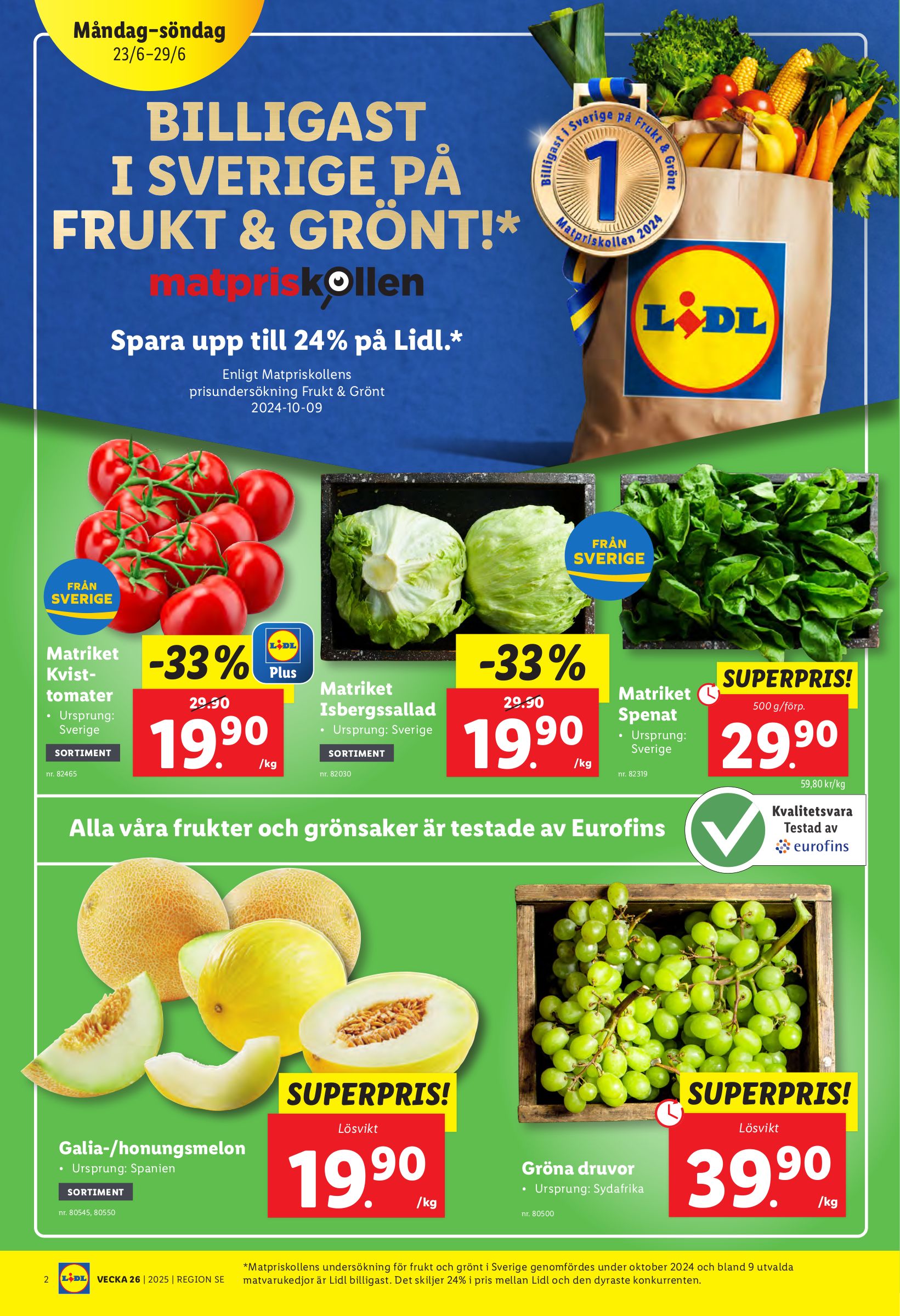 lidl - Lidl-reklambladet giltigt från 23/06 - 29/06 - page: 2