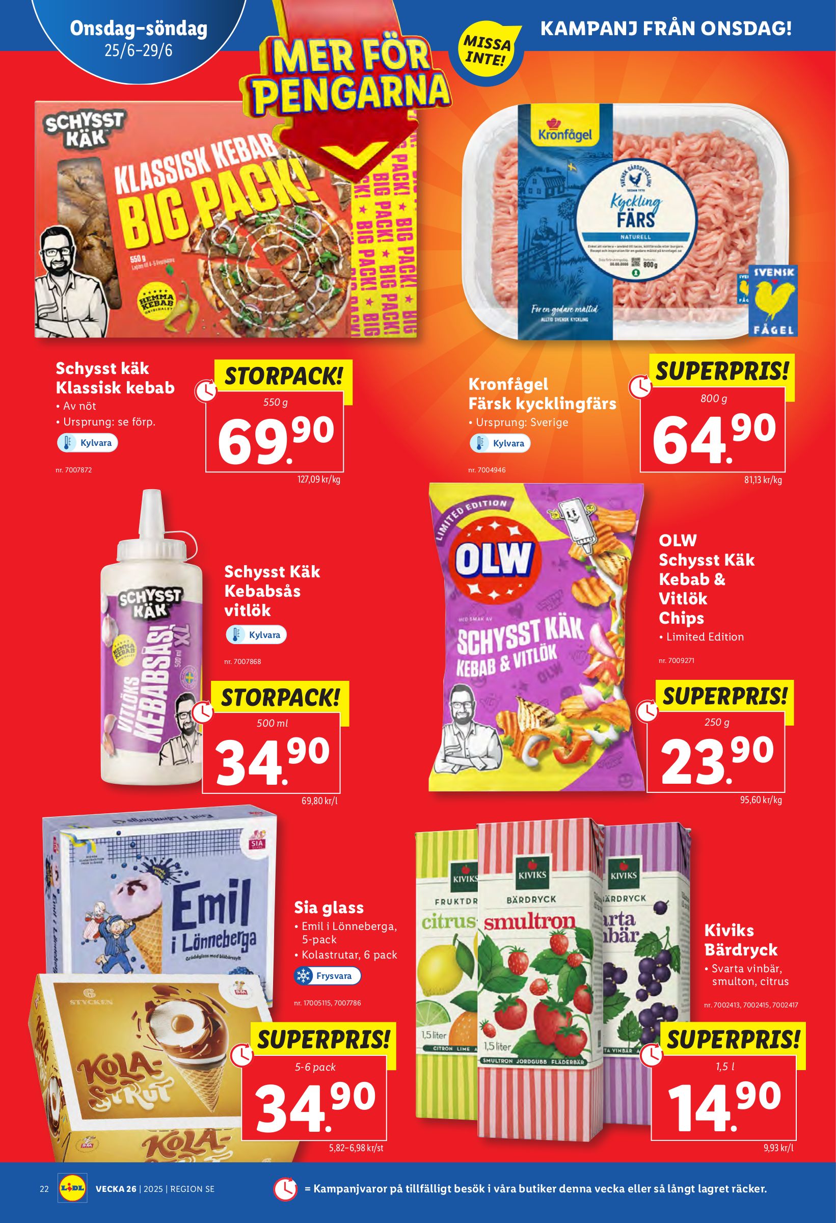 lidl - Lidl-reklambladet giltigt från 23/06 - 29/06 - page: 25