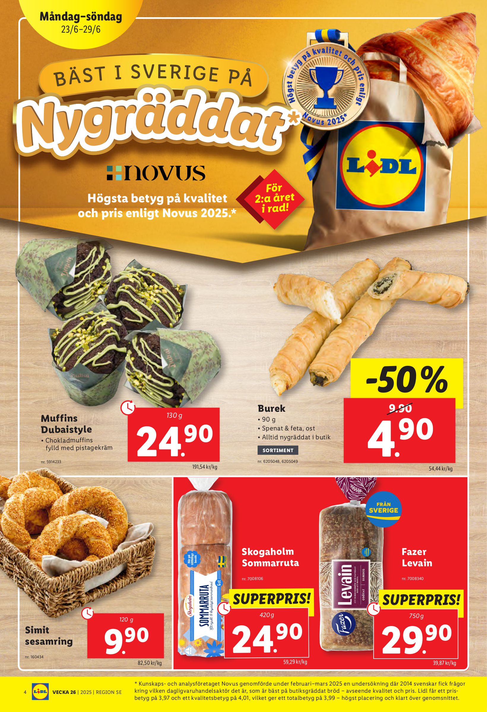 lidl - Lidl-reklambladet giltigt från 23/06 - 29/06 - page: 4