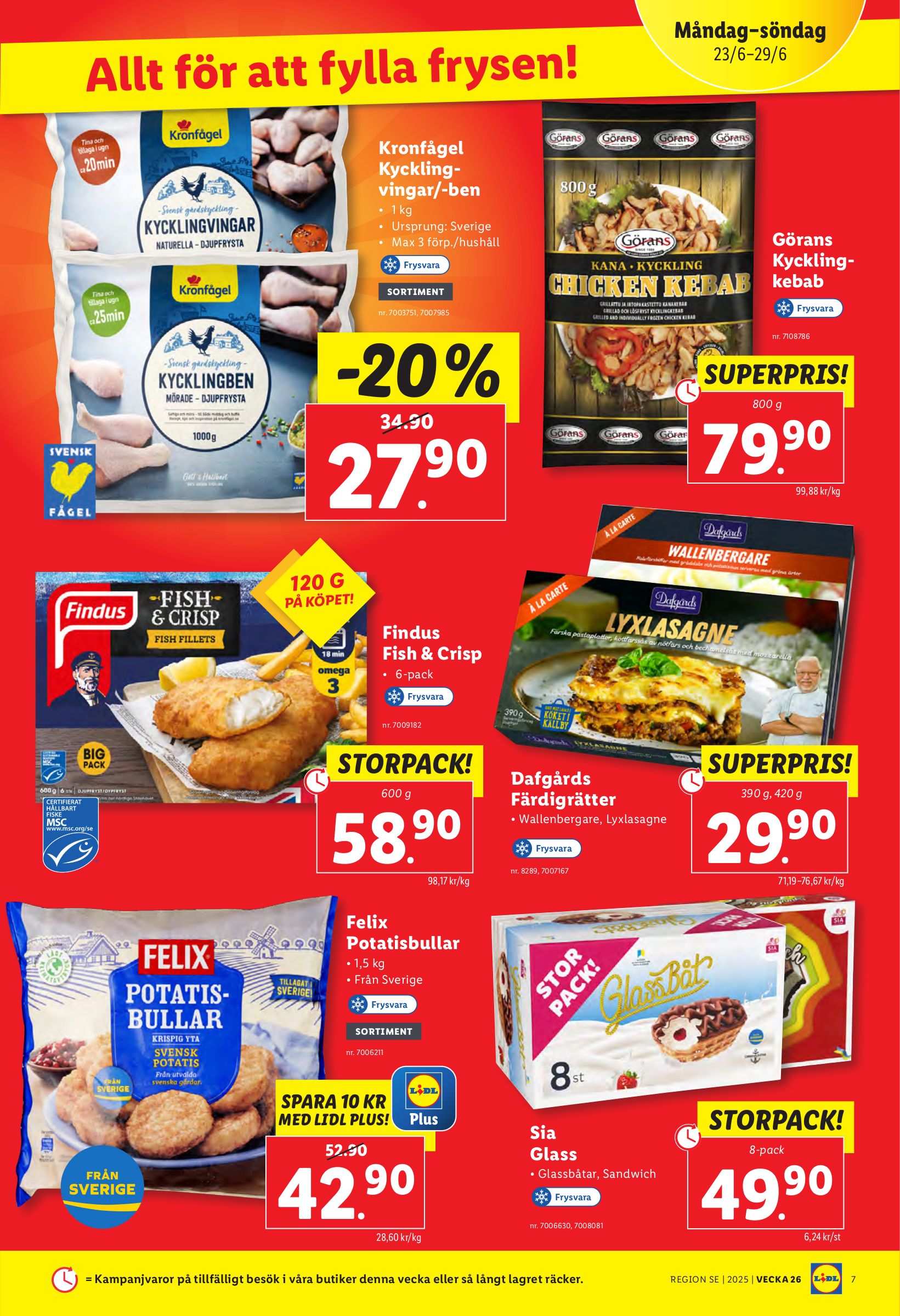 lidl - Lidl-reklambladet giltigt från 23/06 - 29/06 - page: 7