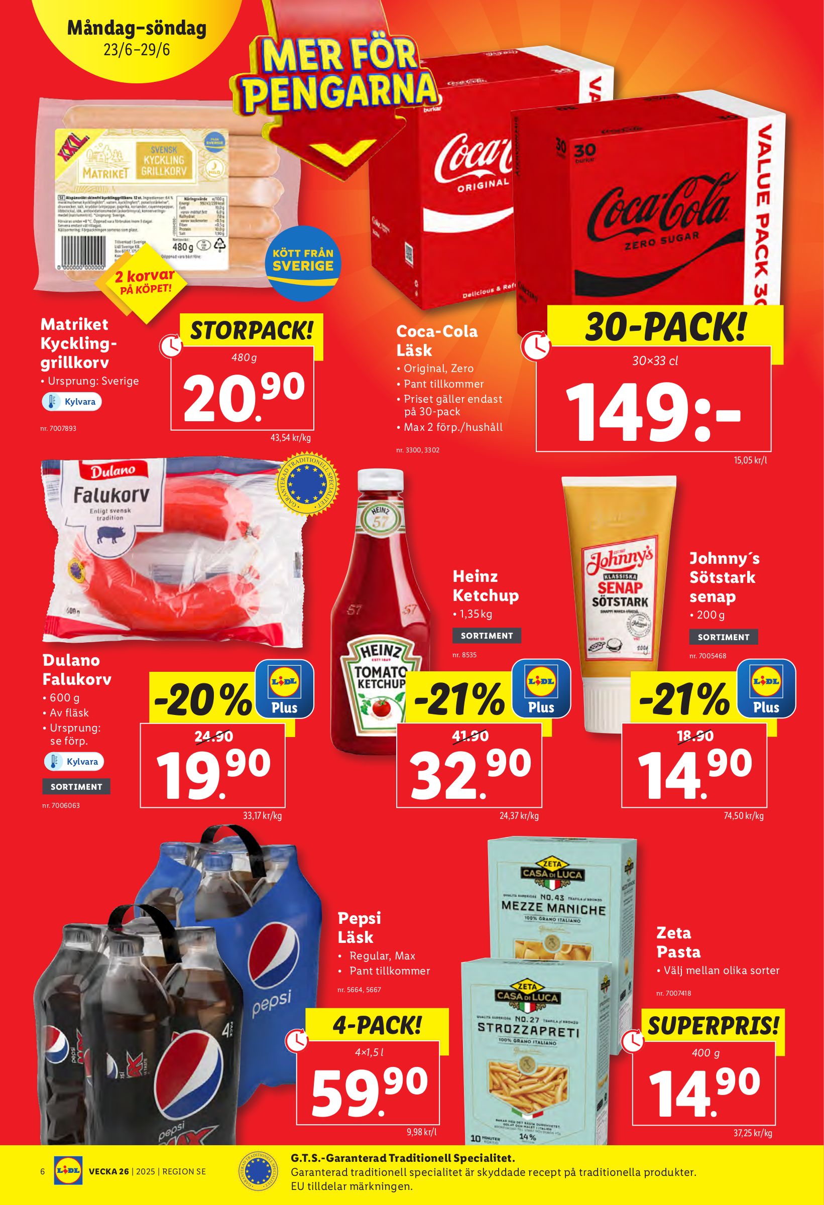 lidl - Lidl-reklambladet giltigt från 23/06 - 29/06 - page: 6