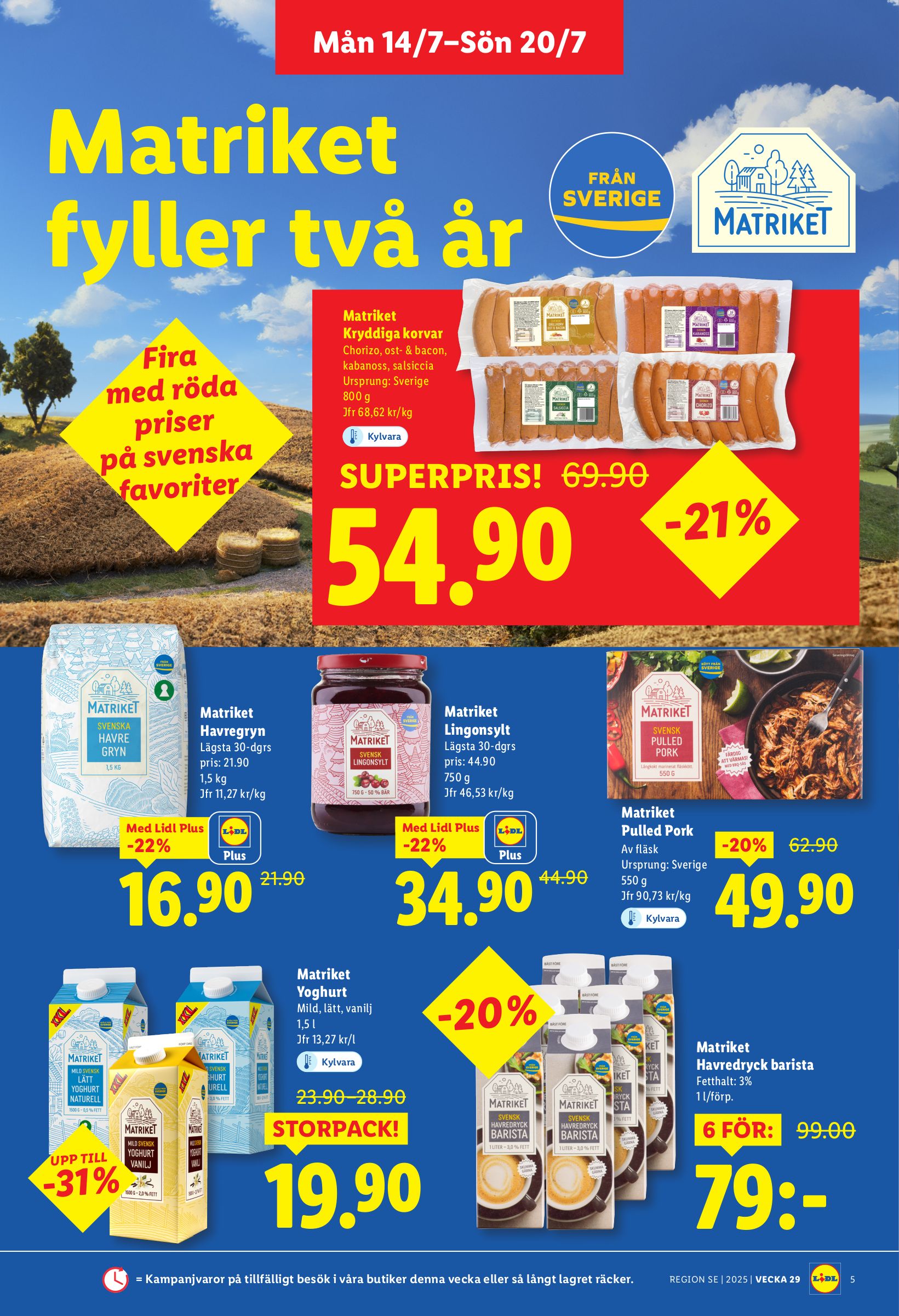 lidl - Lidl-reklambladet giltigt från 14/07 - 20/07 - page: 5