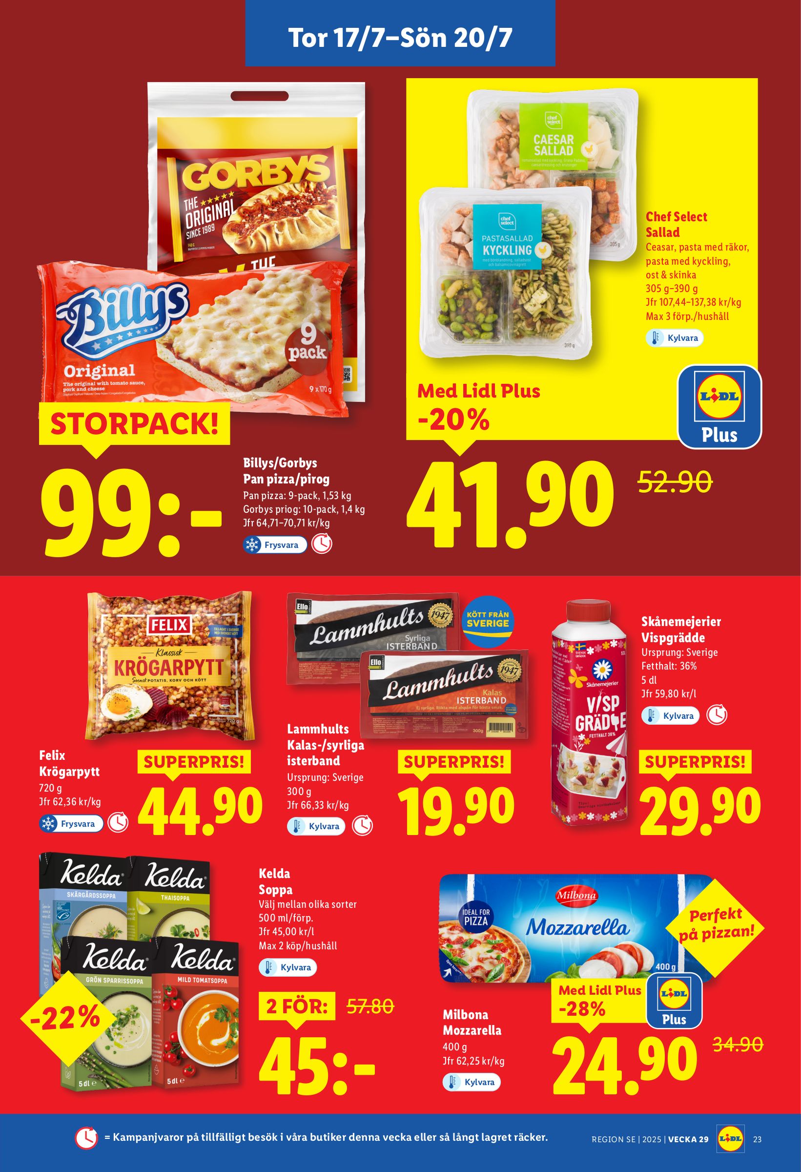 lidl - Lidl-reklambladet giltigt från 14/07 - 20/07 - page: 25