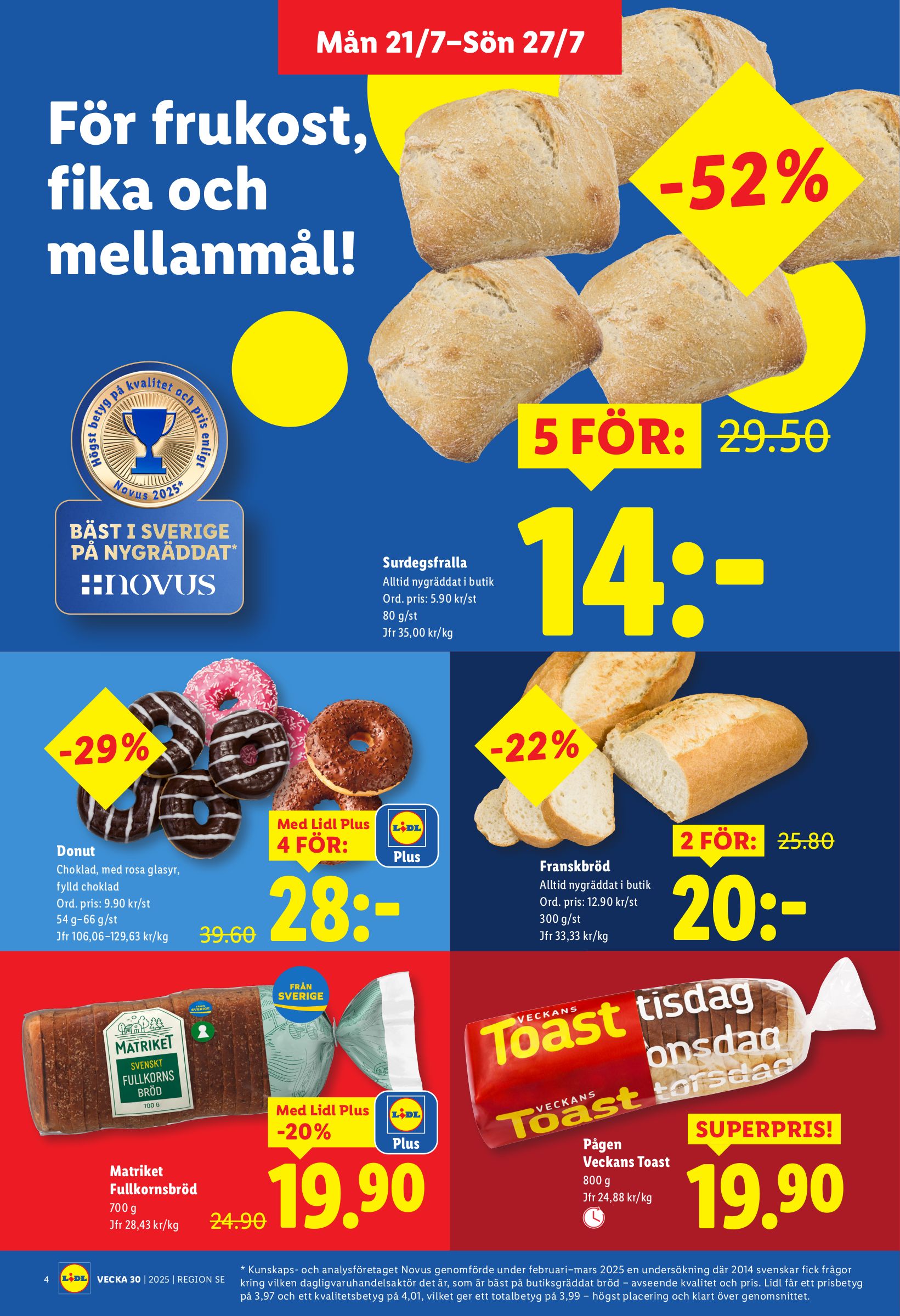 lidl - Lidl-reklambladet giltigt från 21/07 - 27/07 - page: 4