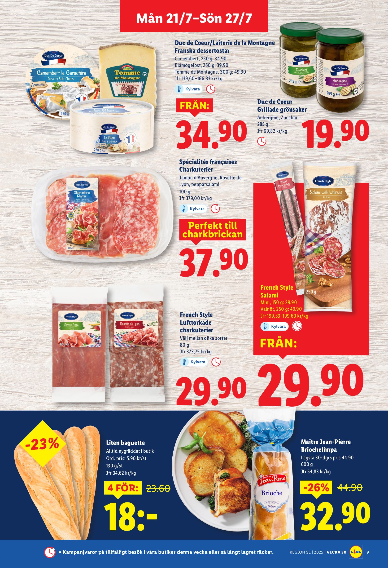 lidl - Lidl-reklambladet giltigt från 21/07 - 27/07 - page: 9