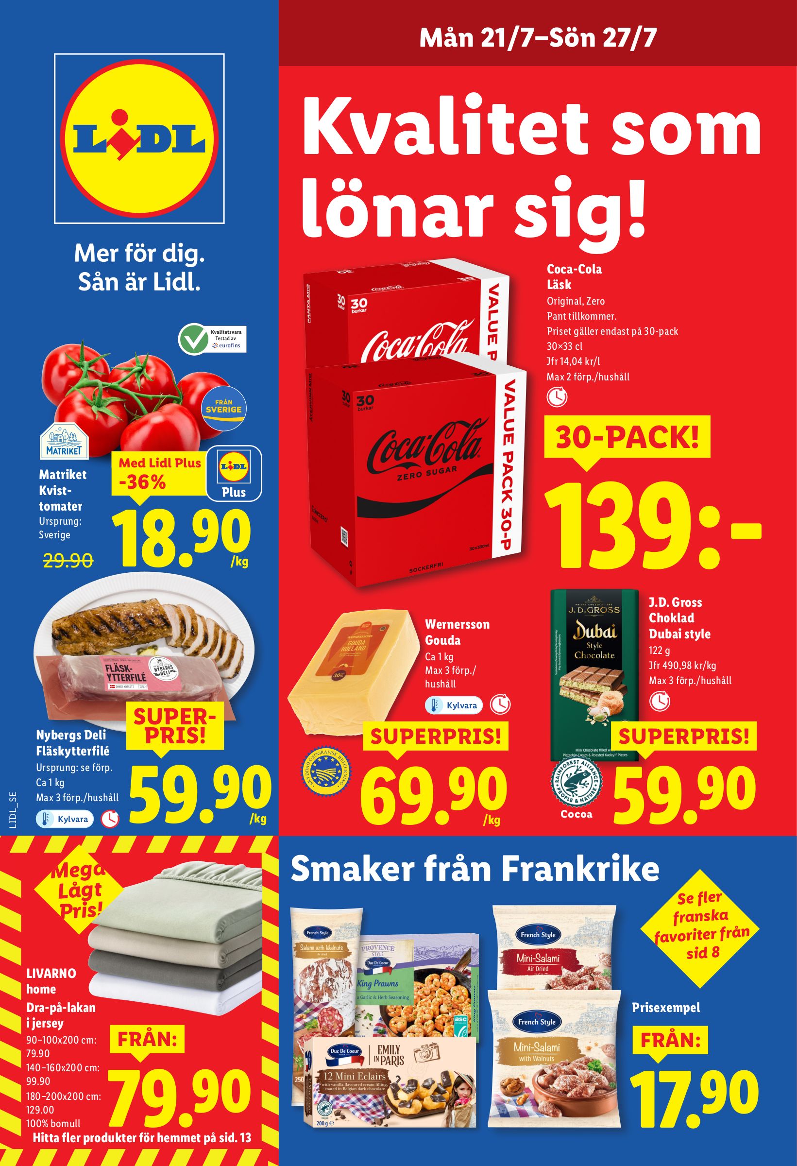 lidl - Lidl-reklambladet giltigt från 21/07 - 27/07