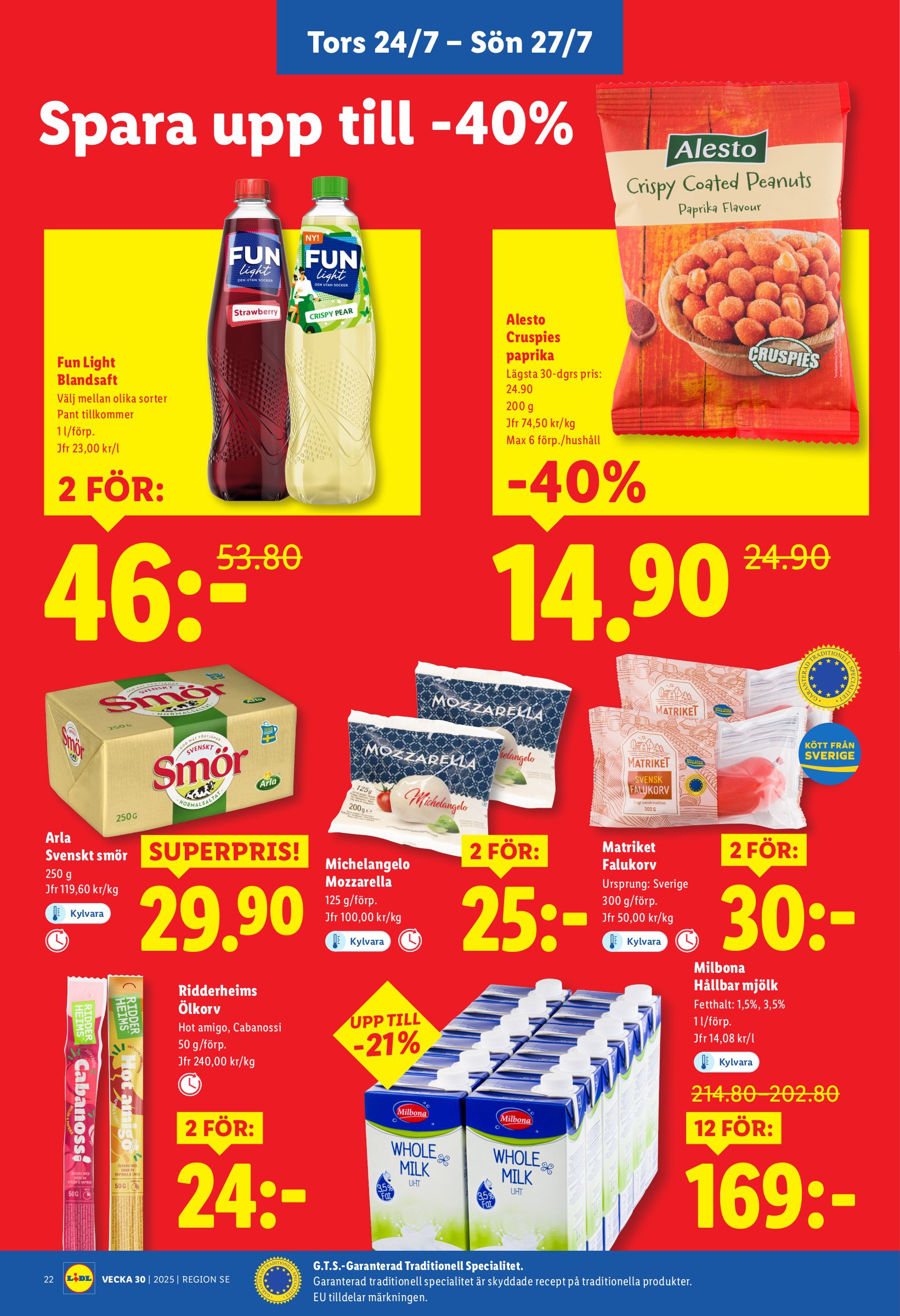 lidl - Lidl-reklambladet giltigt från 21/07 - 27/07 - page: 24