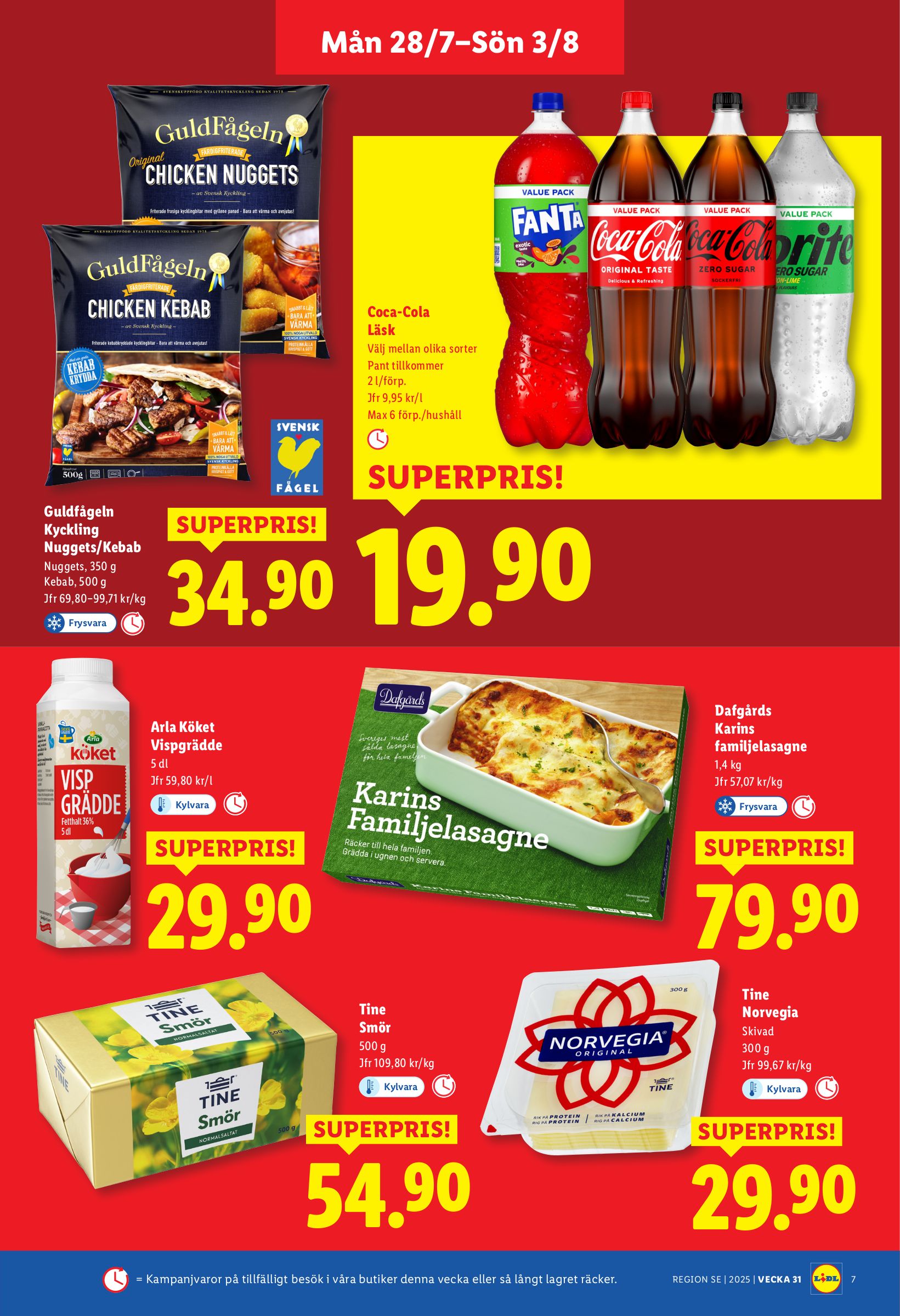 lidl - Lidl-reklambladet giltigt från 28/07 - 03/08 - page: 7