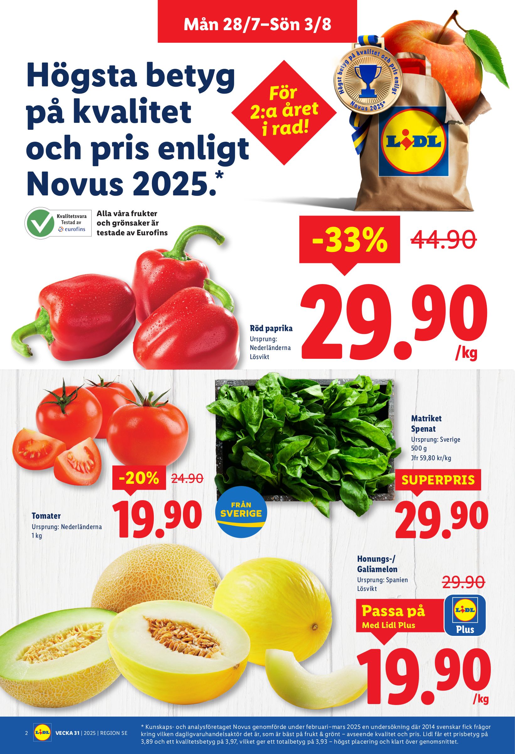 lidl - Lidl-reklambladet giltigt från 28/07 - 03/08 - page: 2