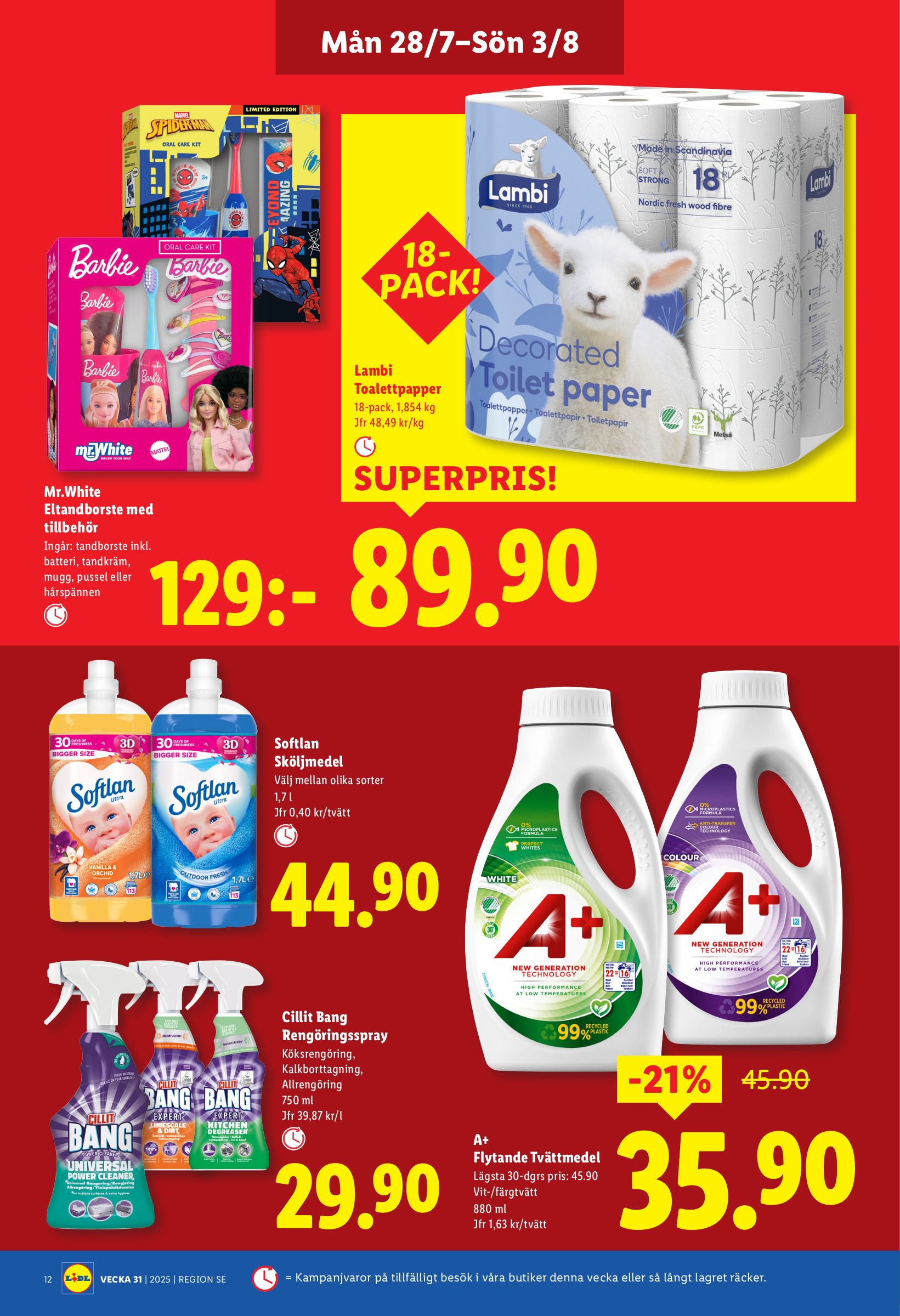 lidl - Lidl-reklambladet giltigt från 28/07 - 03/08 - page: 14