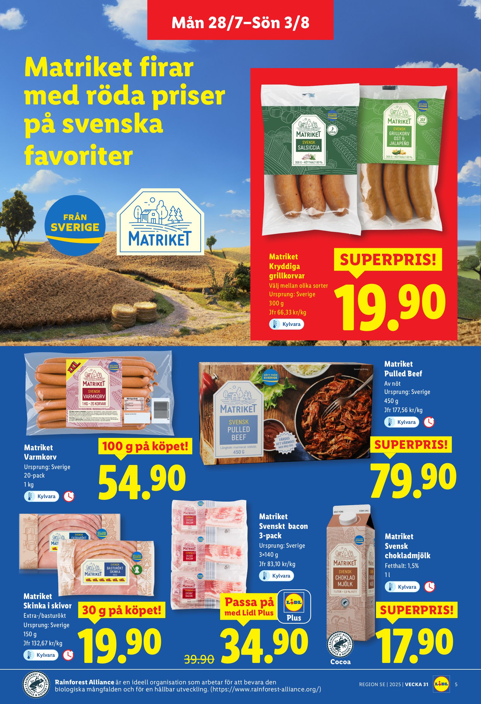 lidl - Lidl-reklambladet giltigt från 28/07 - 03/08 - page: 5