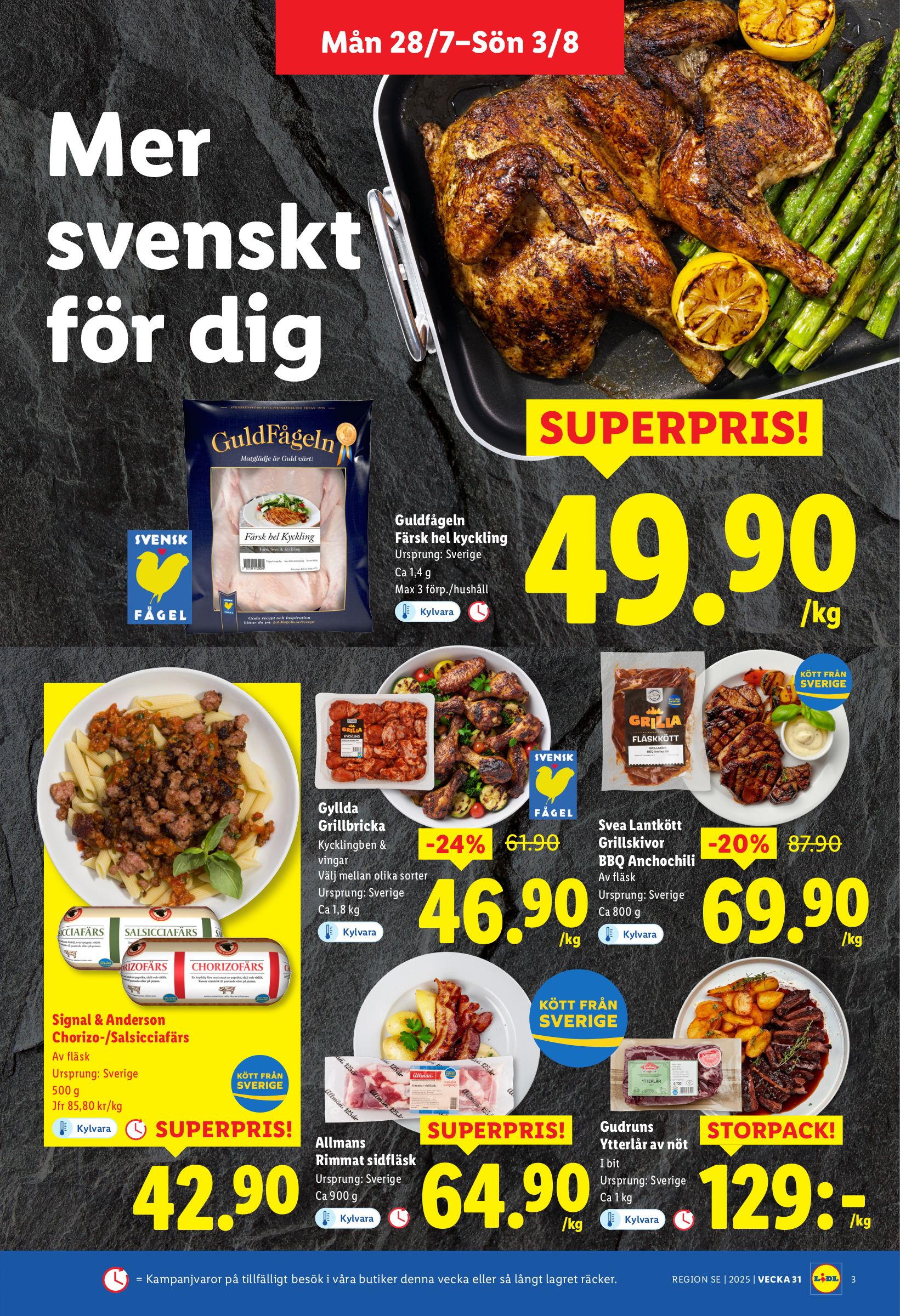 lidl - Lidl-reklambladet giltigt från 28/07 - 03/08 - page: 3