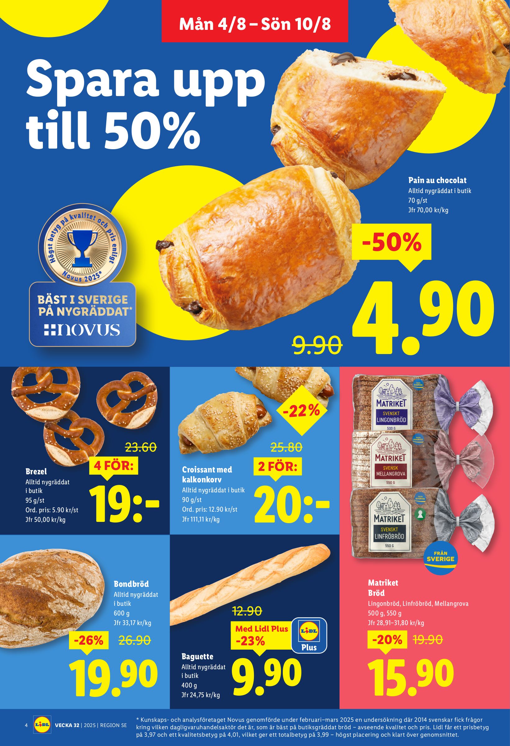 lidl - Lidl-reklambladet giltigt från 04/08 - 10/08 - page: 4