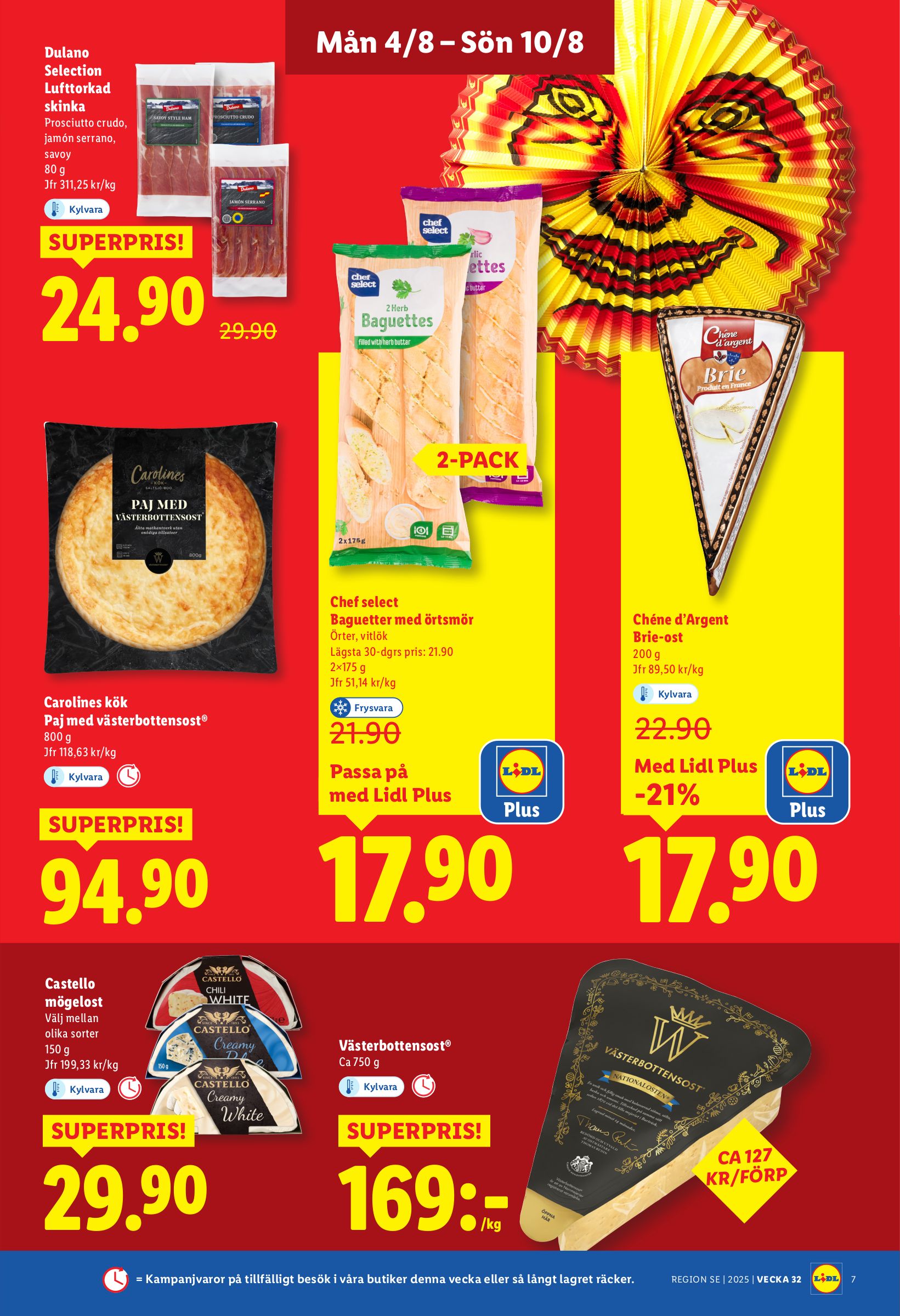 lidl - Lidl-reklambladet giltigt från 04/08 - 10/08 - page: 7
