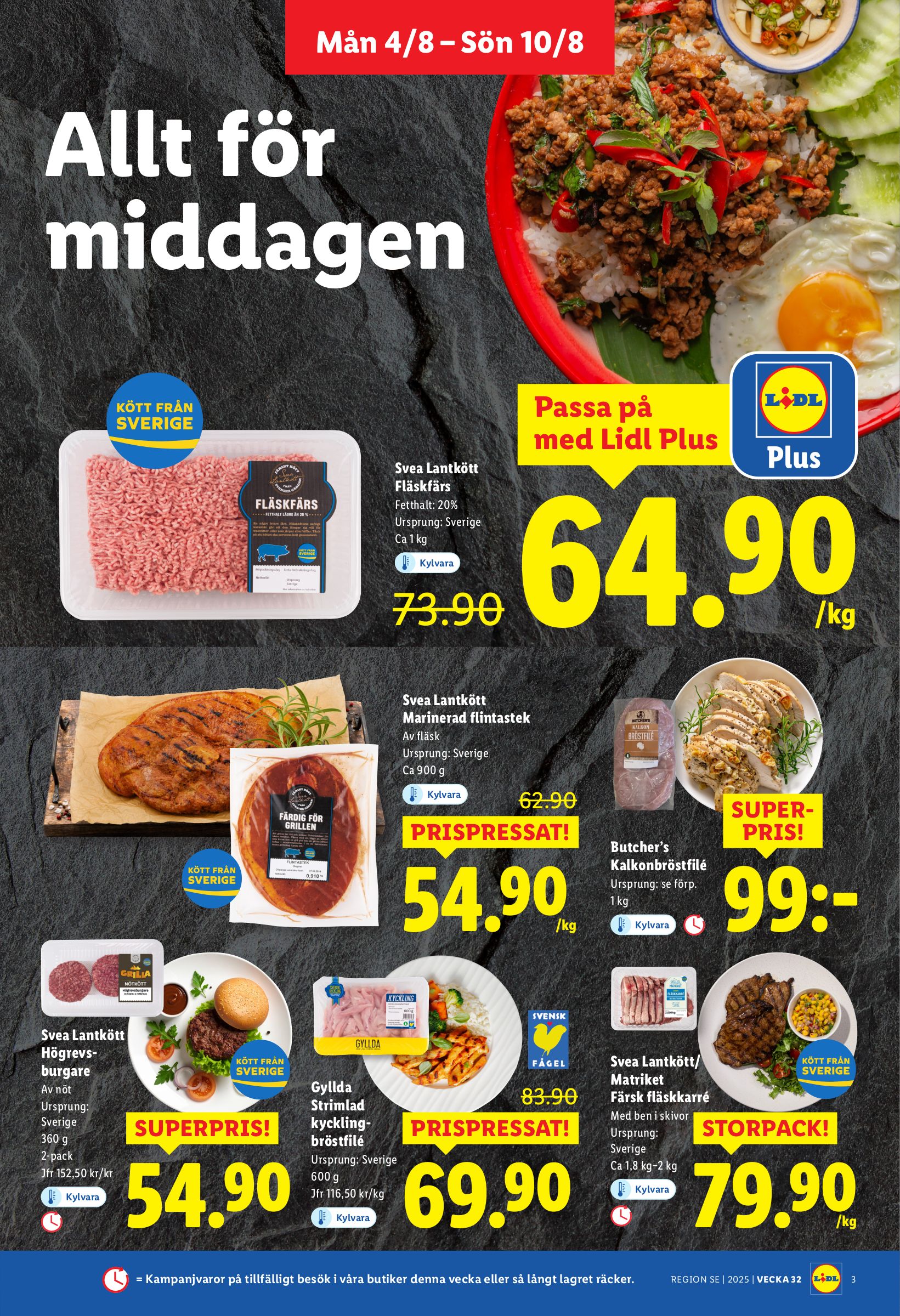 lidl - Lidl-reklambladet giltigt från 04/08 - 10/08 - page: 3