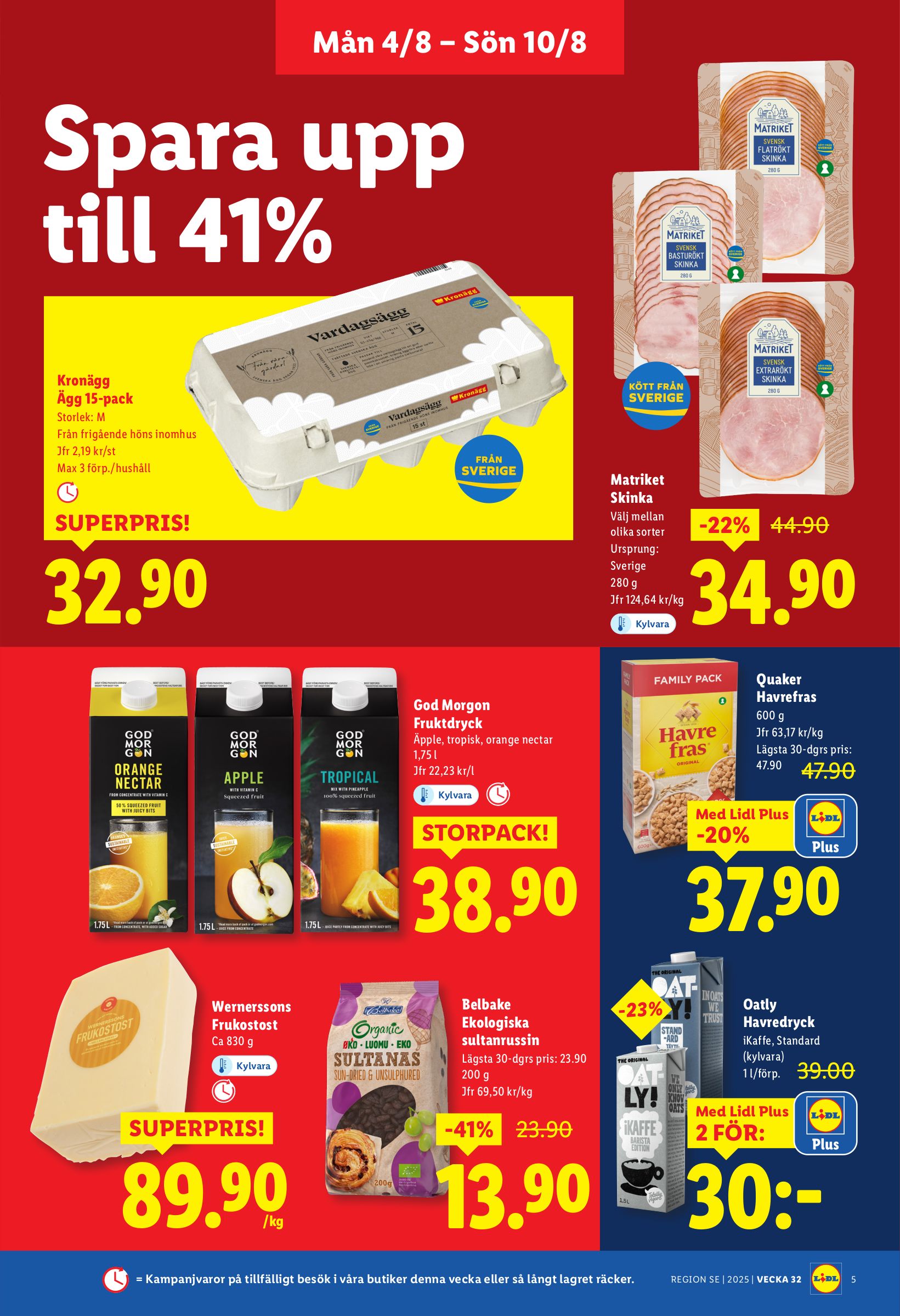 lidl - Lidl-reklambladet giltigt från 04/08 - 10/08 - page: 5