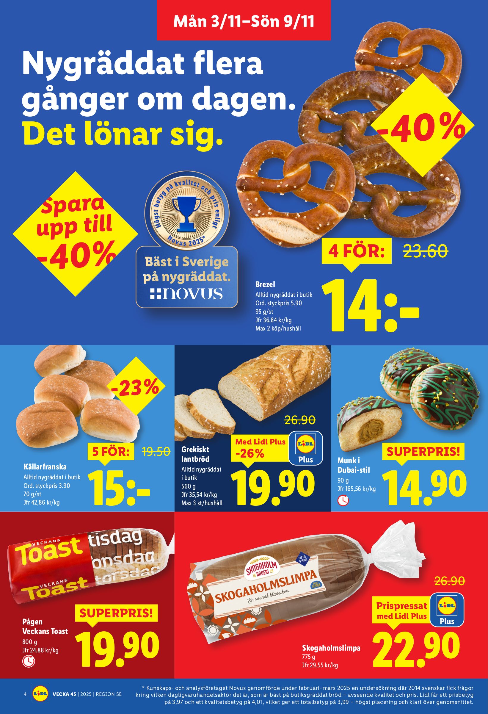 lidl - Lidl-reklambladet giltigt från 03/11 - 09/11 - page: 4