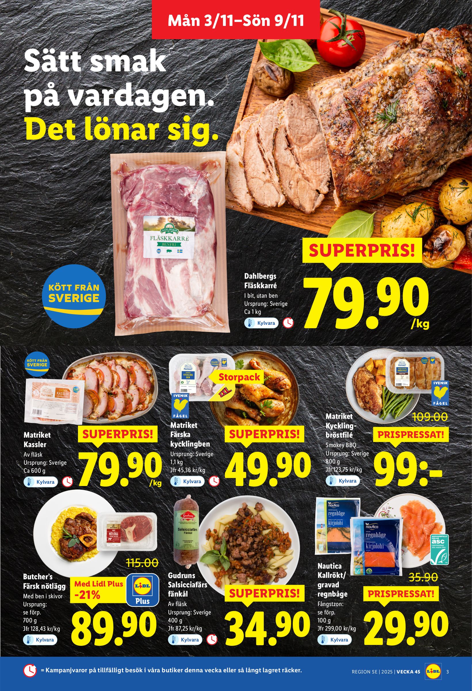 lidl - Lidl-reklambladet giltigt från 03/11 - 09/11 - page: 3