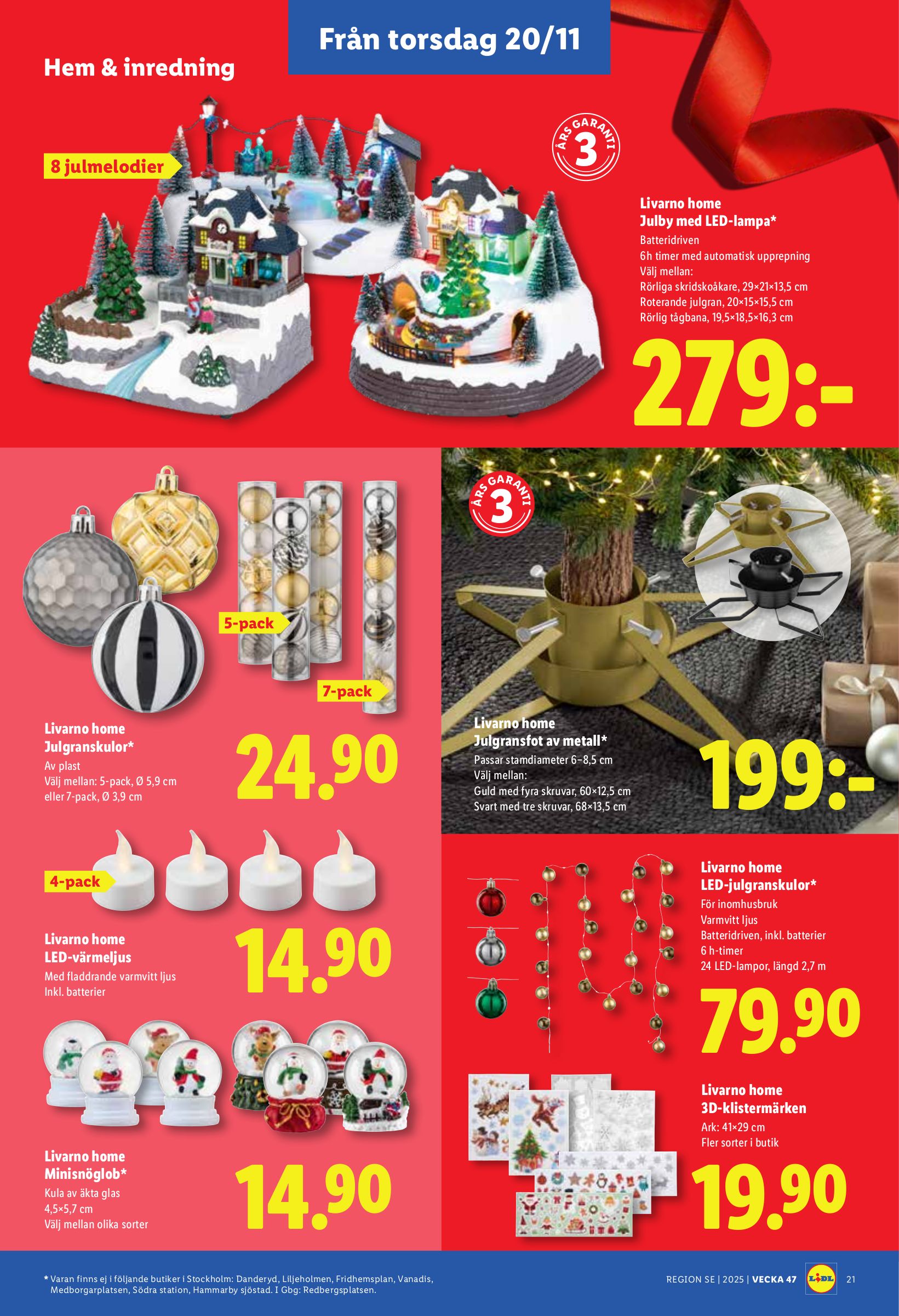 lidl - Lidl-reklambladet giltigt från 17/11 - 23/11 - page: 23
