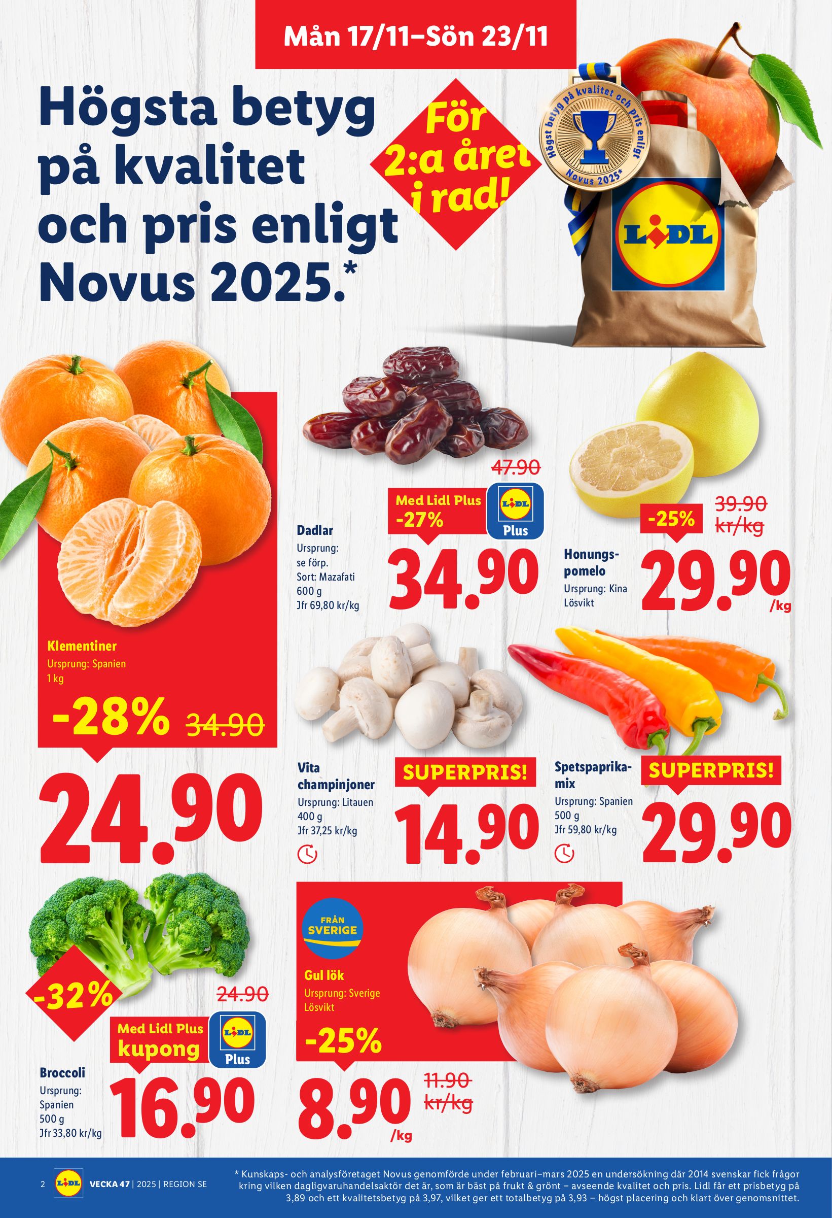 lidl - Lidl-reklambladet giltigt från 17/11 - 23/11 - page: 2