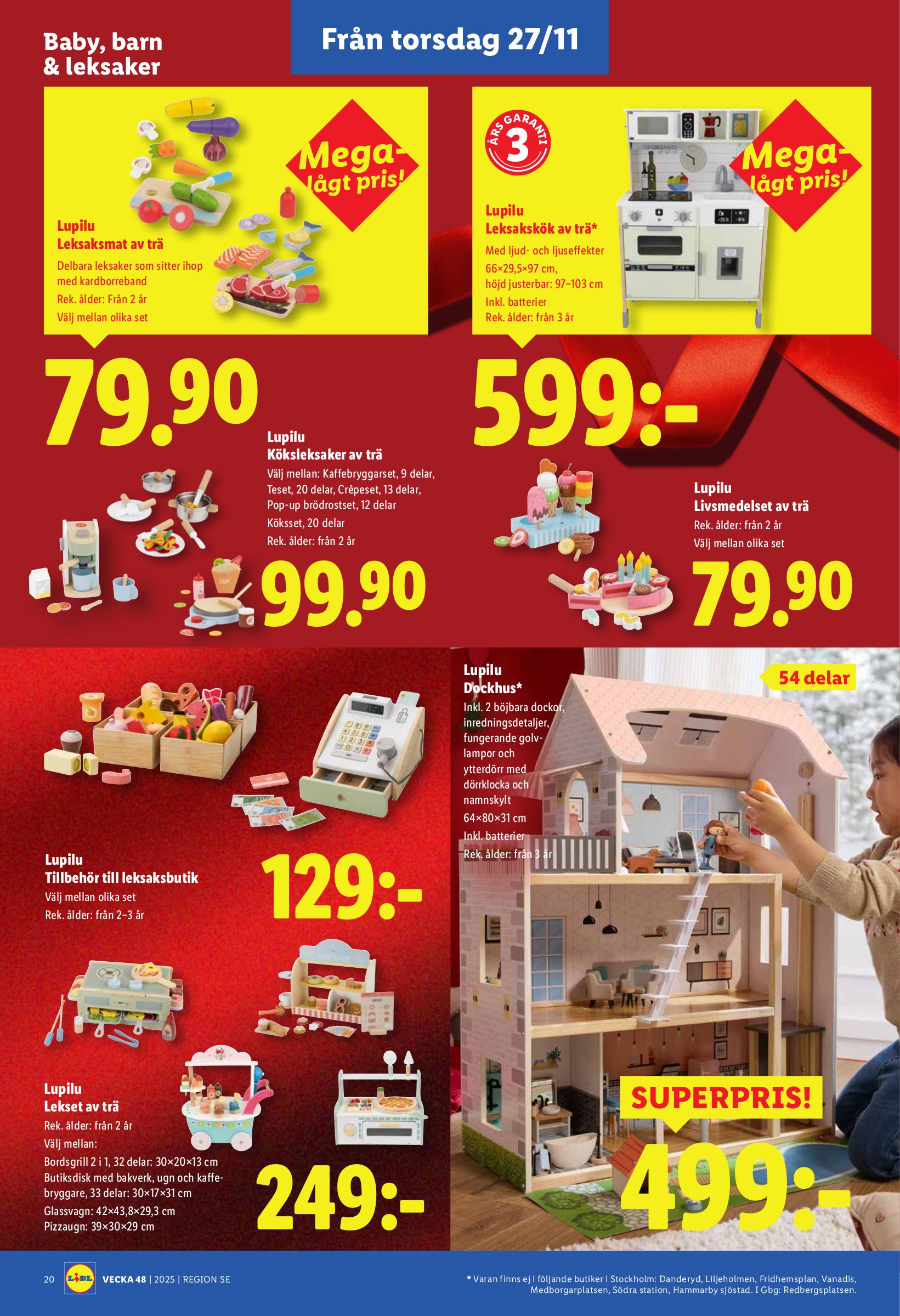 lidl - Lidl-reklambladet giltigt från 24/11 - 30/11 - page: 23