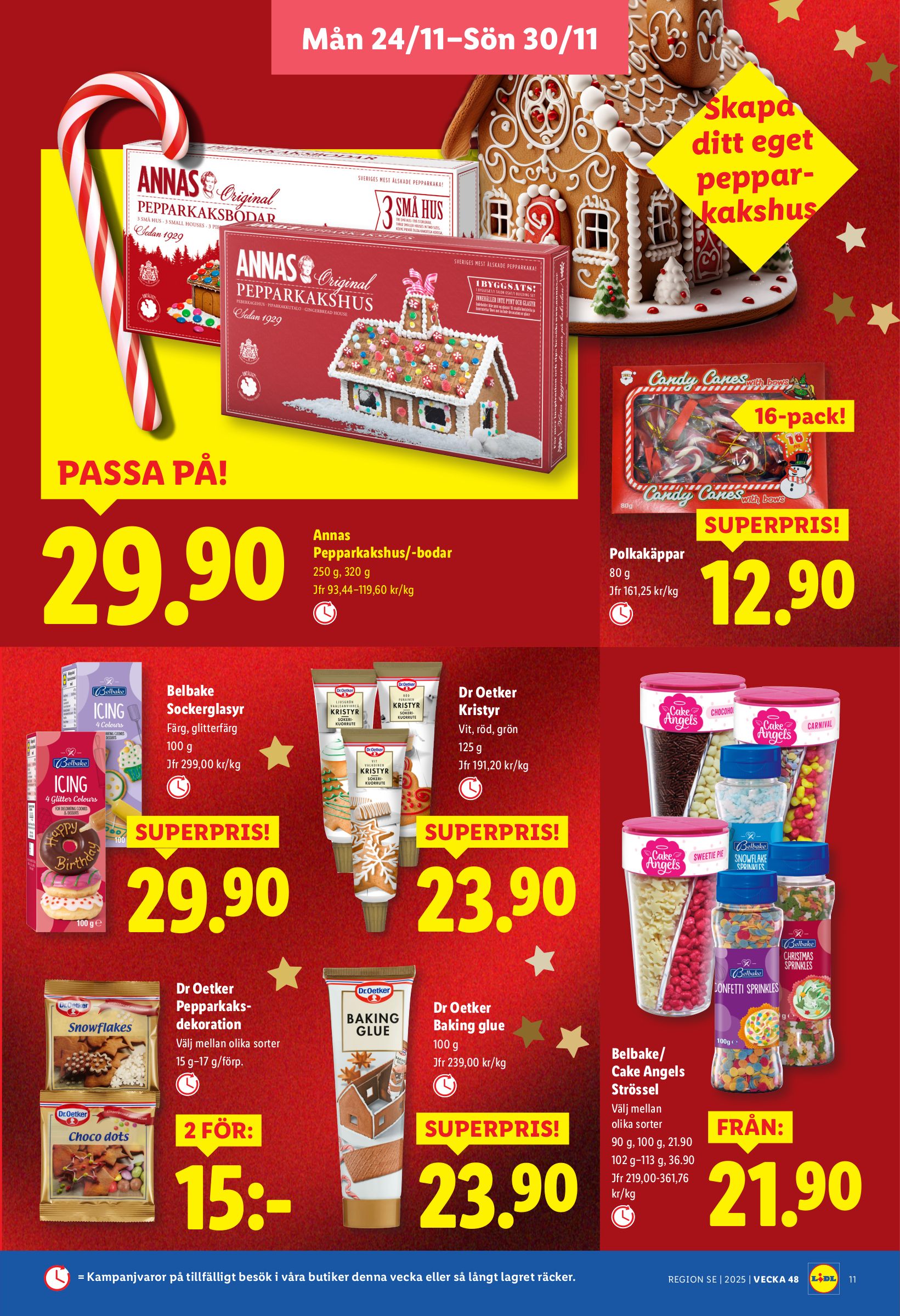 lidl - Lidl-reklambladet giltigt från 24/11 - 30/11 - page: 13