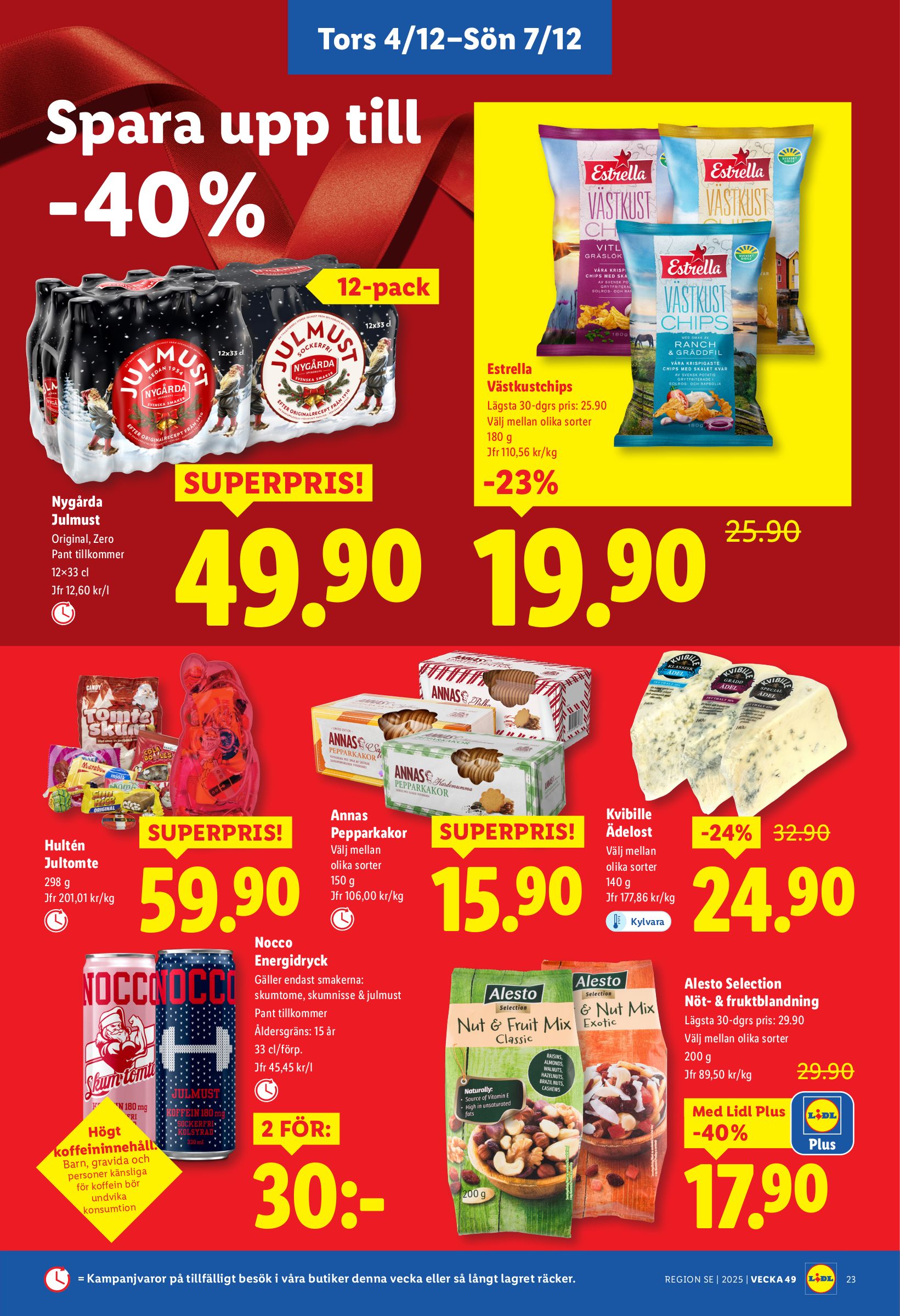 lidl - Lidl-reklambladet giltigt från 01/12 - 07/12 - page: 29