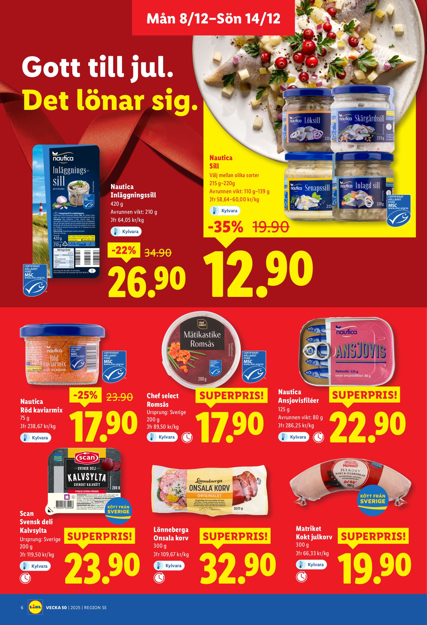 lidl - Lidl-reklambladet giltigt från 08/12 - 14/12 - page: 7