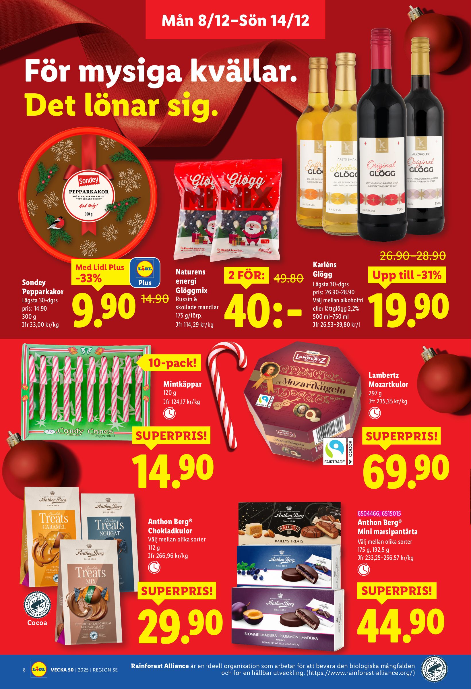lidl - Lidl-reklambladet giltigt från 08/12 - 14/12 - page: 9