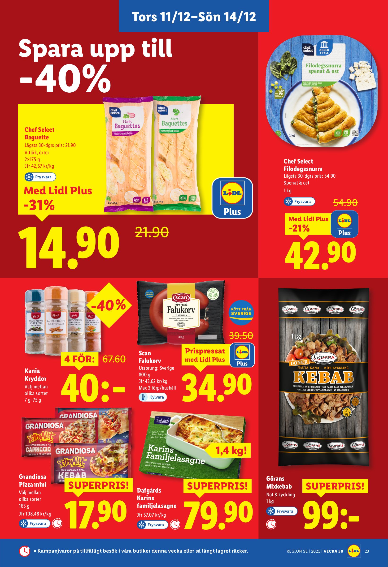 lidl - Lidl-reklambladet giltigt från 08/12 - 14/12 - page: 28