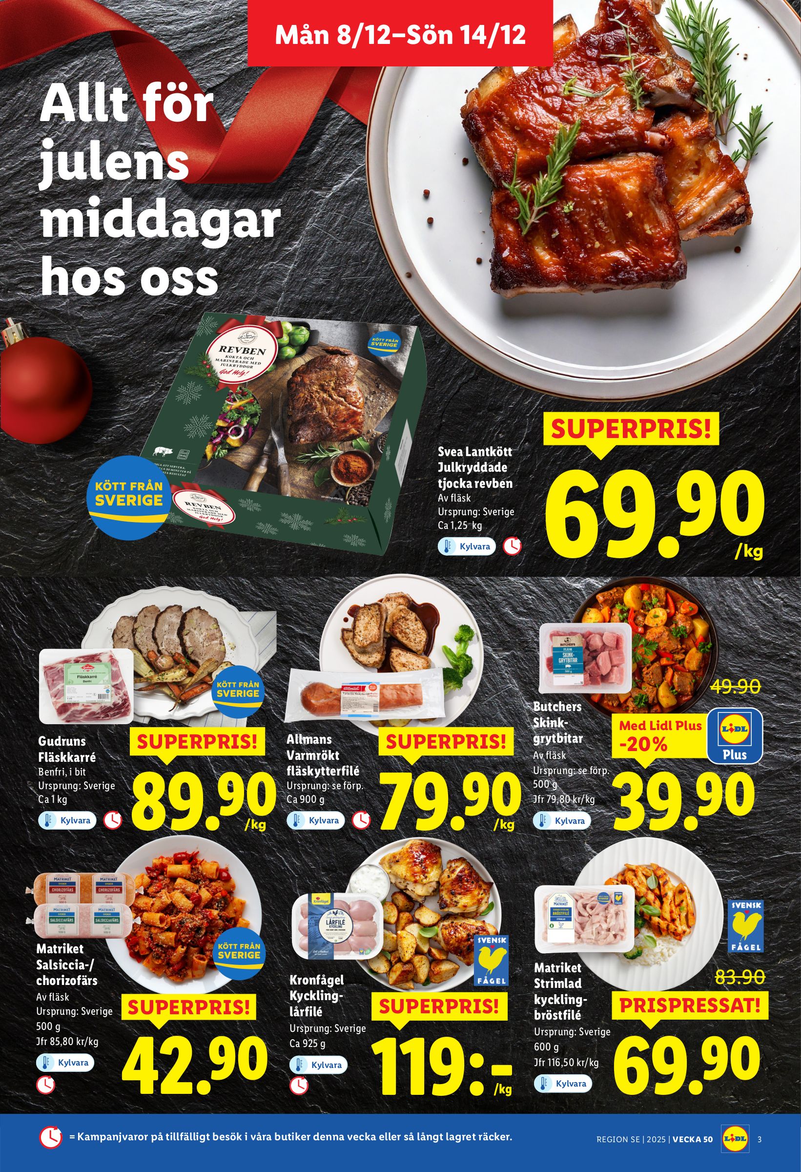 lidl - Lidl-reklambladet giltigt från 08/12 - 14/12 - page: 3