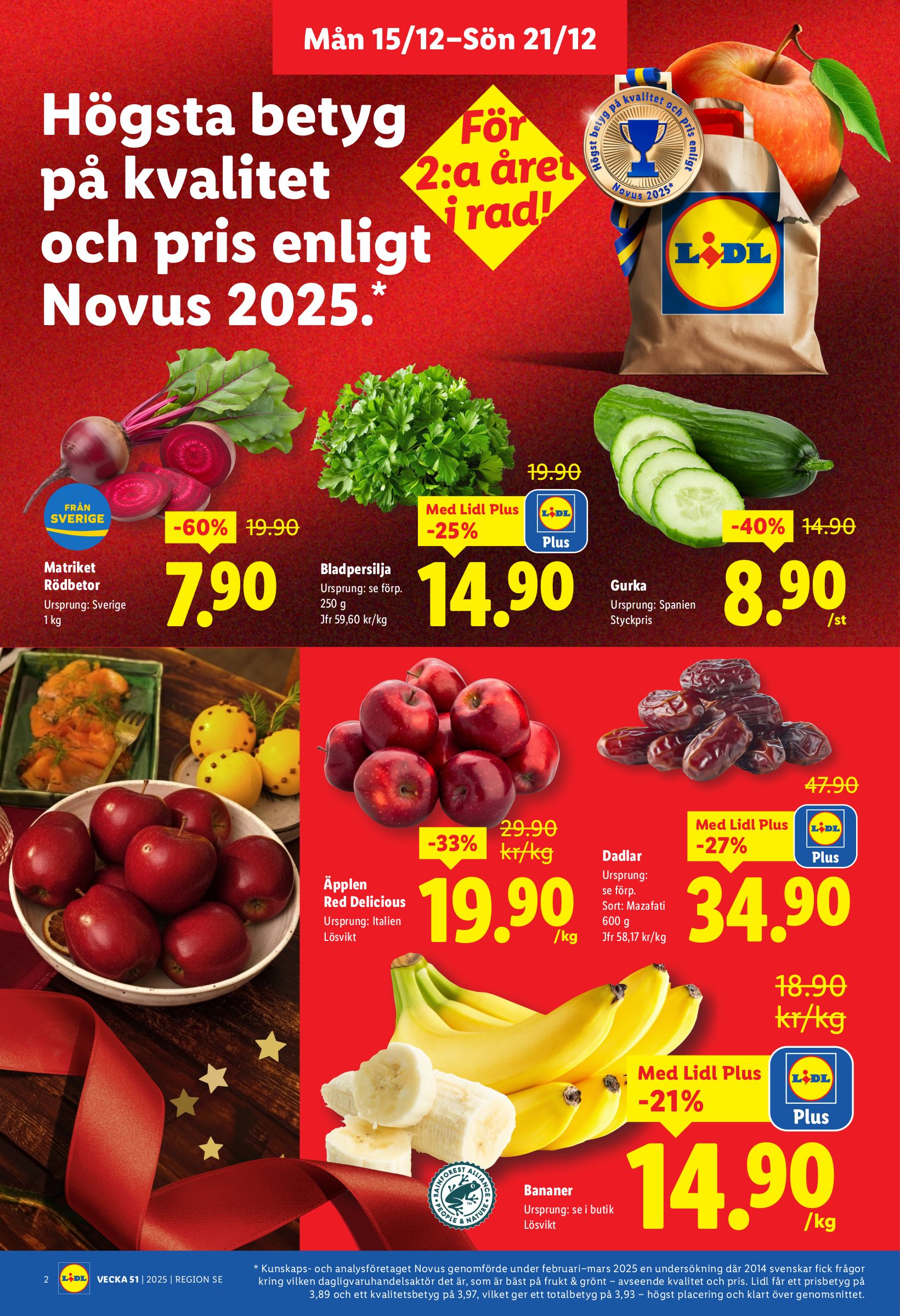 lidl - Lidl-reklambladet giltigt från 15/12 - 21/12 - page: 2