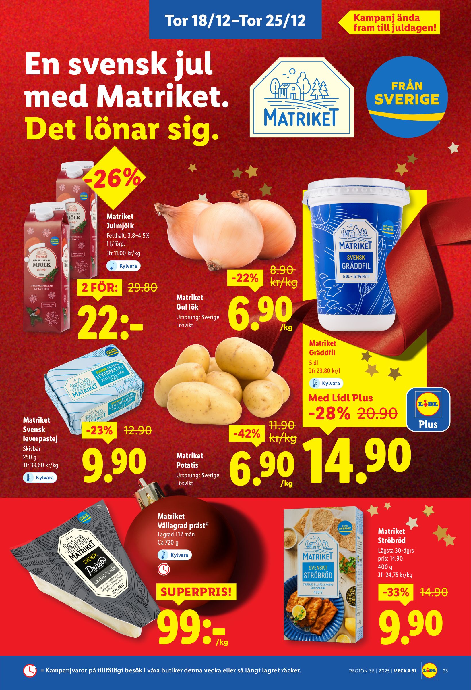 lidl - Lidl-reklambladet giltigt från 15/12 - 21/12 - page: 25