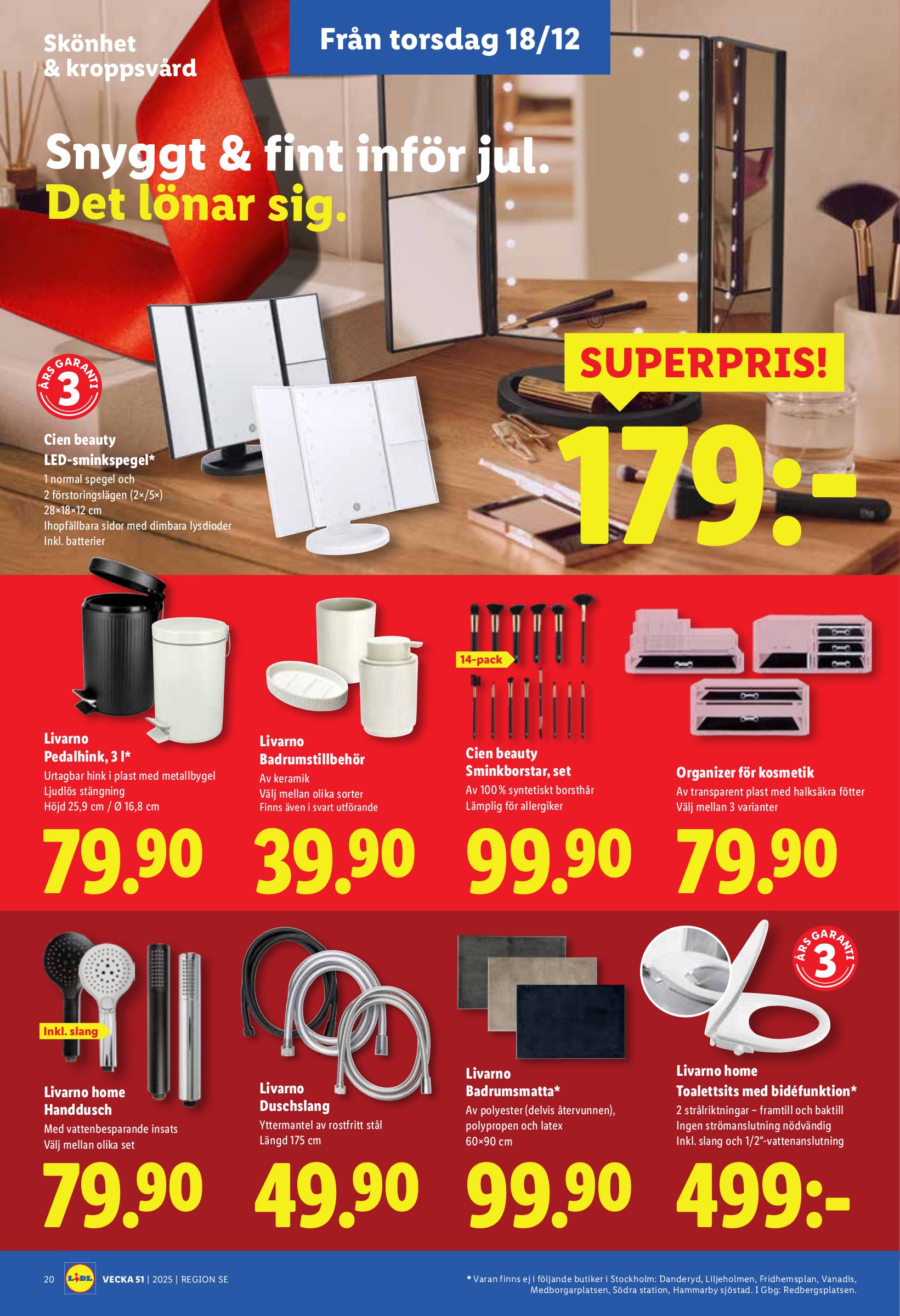 lidl - Lidl-reklambladet giltigt från 15/12 - 21/12 - page: 21