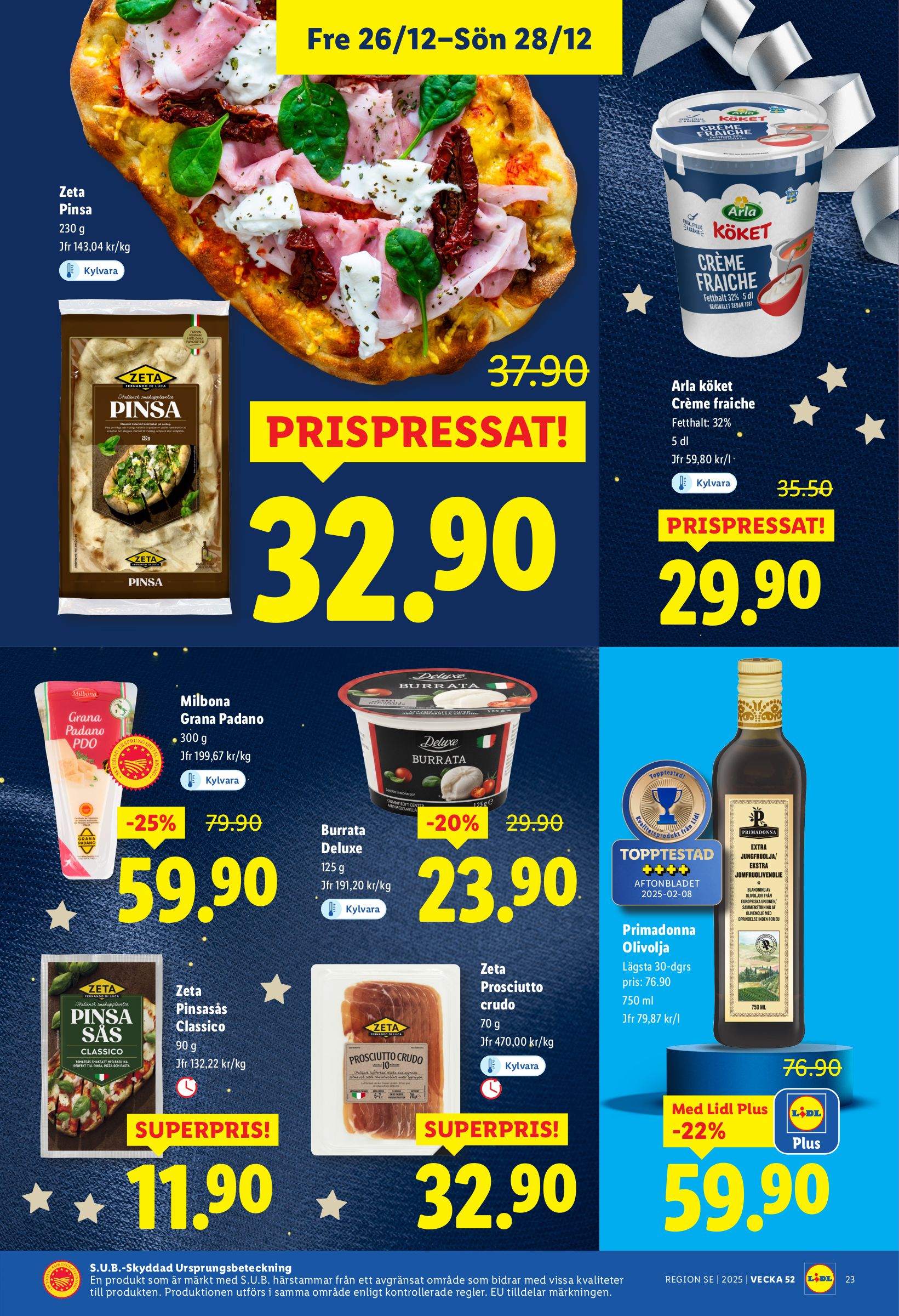 lidl - Lidl-reklambladet giltigt från 22/12 - 28/12 - page: 25