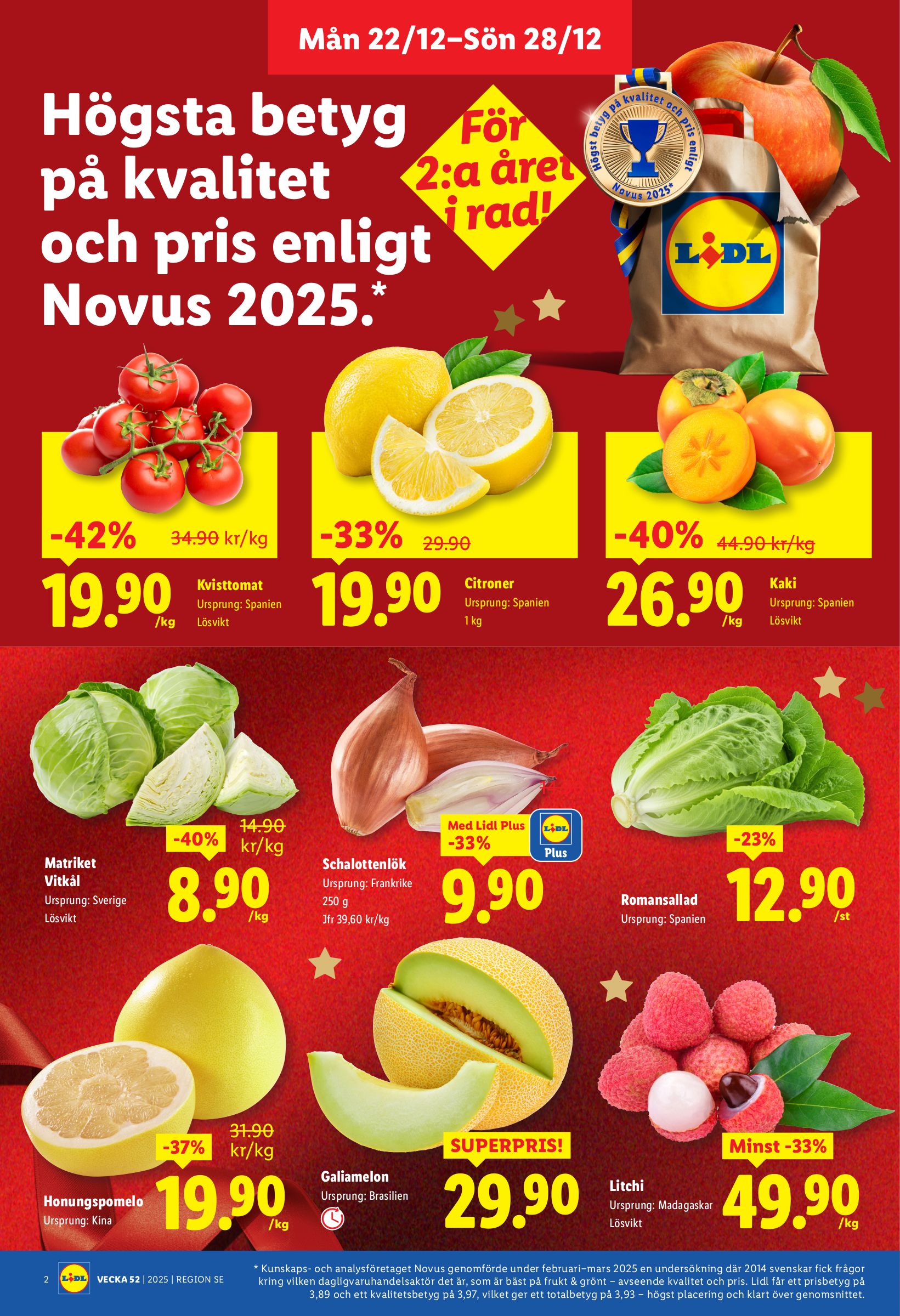 lidl - Lidl-reklambladet giltigt från 22/12 - 28/12 - page: 2