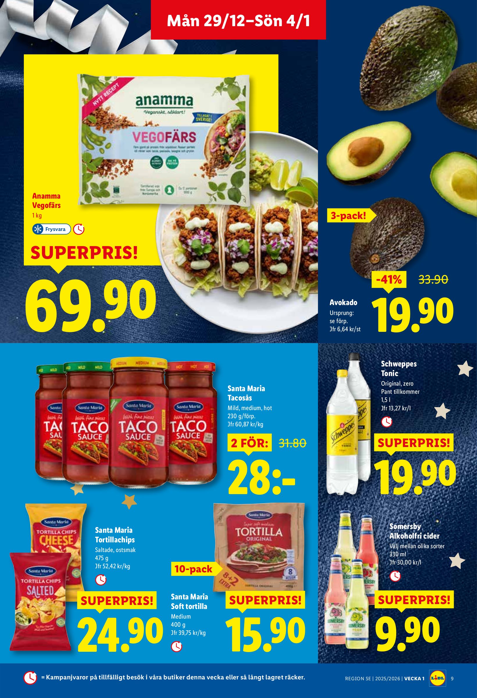 lidl - Lidl-reklambladet giltigt från 29/12 - 04/01 - page: 9