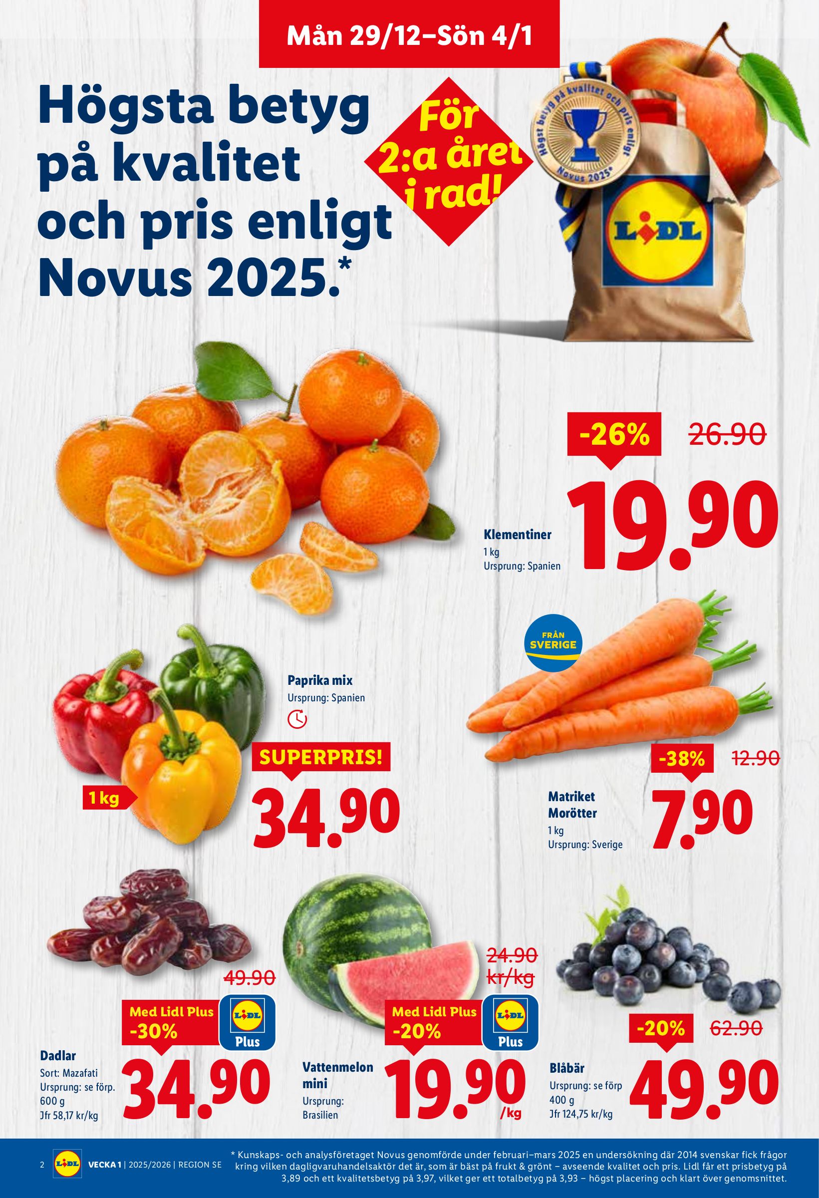 lidl - Lidl-reklambladet giltigt från 29/12 - 04/01 - page: 2